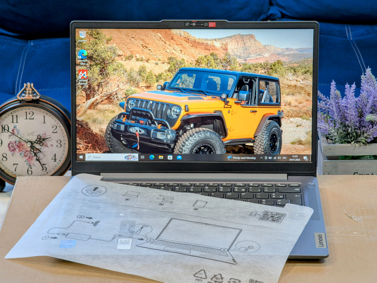 Nou! Lenovo IdeaPad Slim 3i 14IAH8 | i5-12450H | 16GB LPDDR5 | SSD 512GB | 14″ FHD IPS — miniatură 2