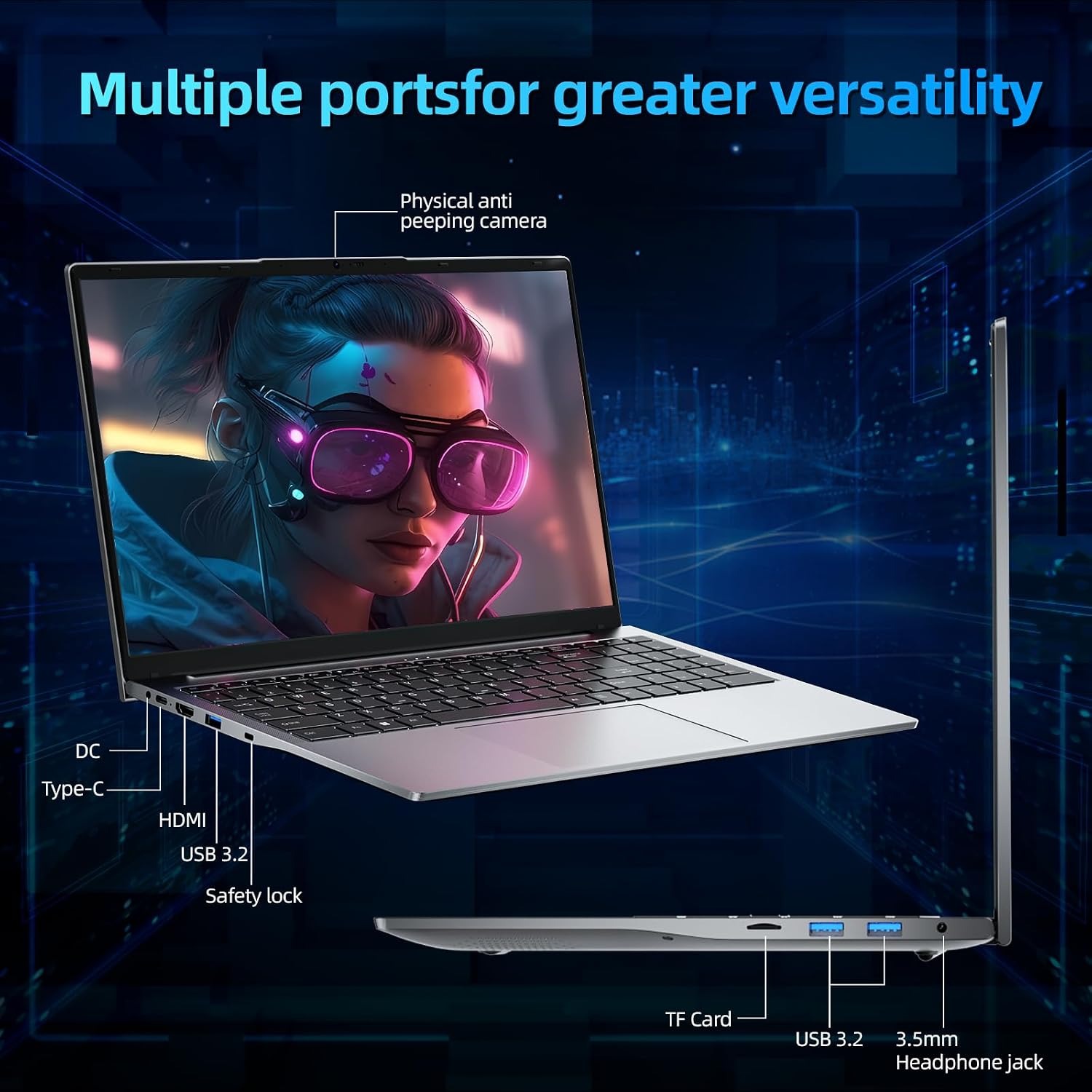 Jumper EZbook X8 JNE11 | i5-12450H | 16GB | SSD 512GB | Grade A — miniatură 6