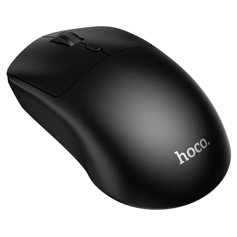 Mouse wireless Hoco GM42 Platino | 2.4 GHz | Negru
