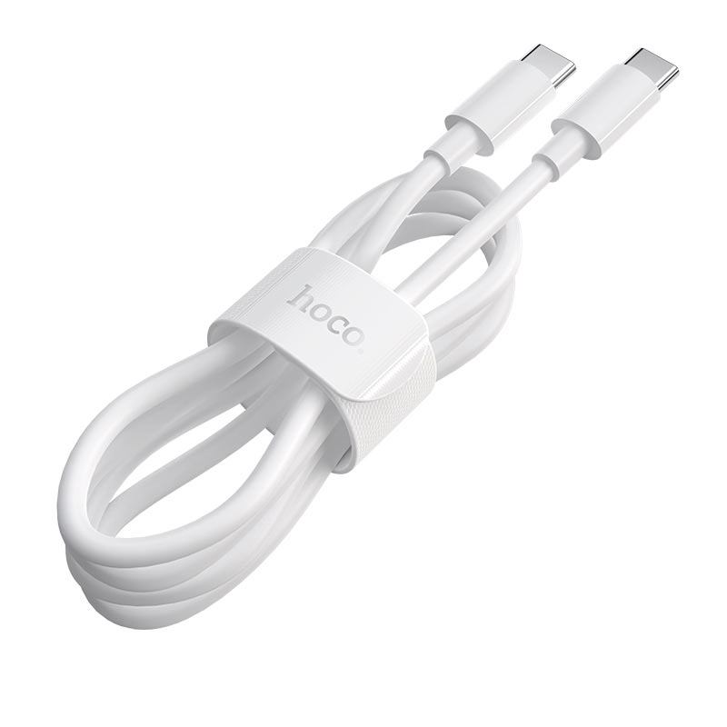 Cablu Hoco X51 | USB-C – USB-C | 100W / 5A | 2 m | Alb