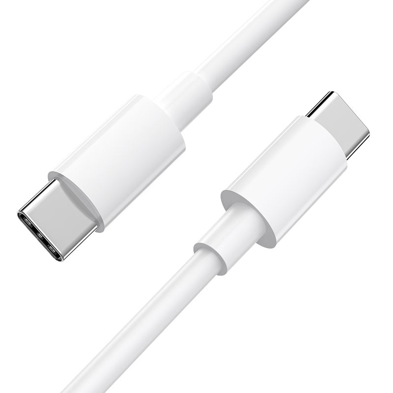 Cablu Hoco X51 | USB-C – USB-C | 100W / 5A | 2 m | Alb — vedere 2
