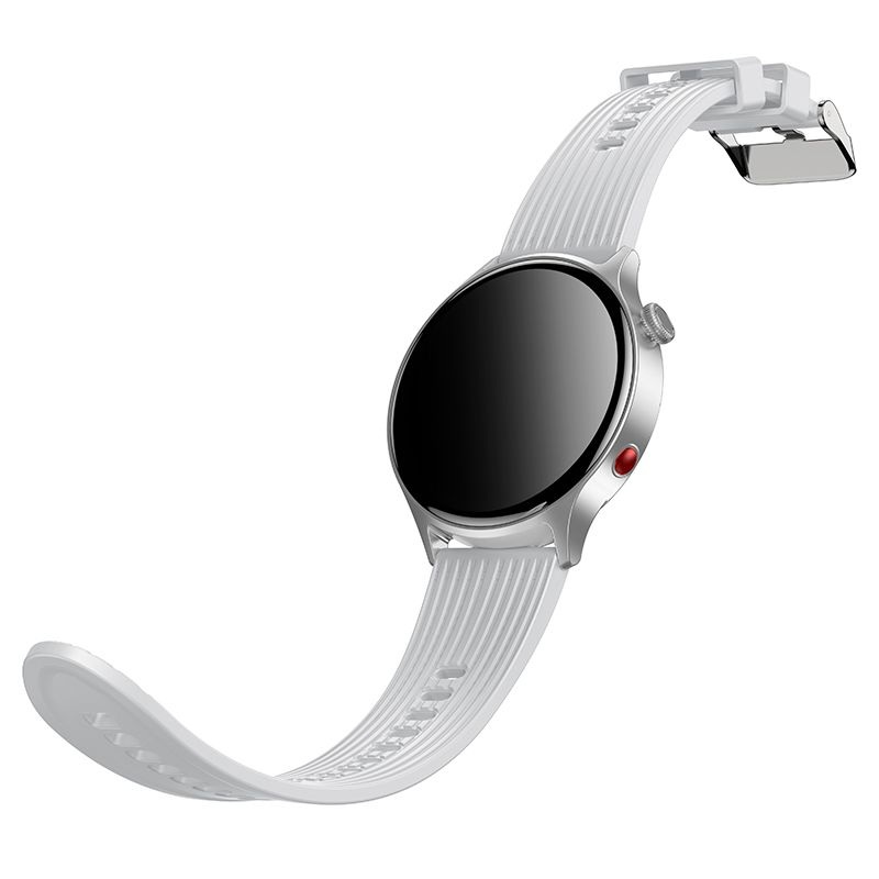 Ceas smartwatch Hoco Y46 | 1.39″ | Apeluri Bluetooth | Argintiu — vedere 2
