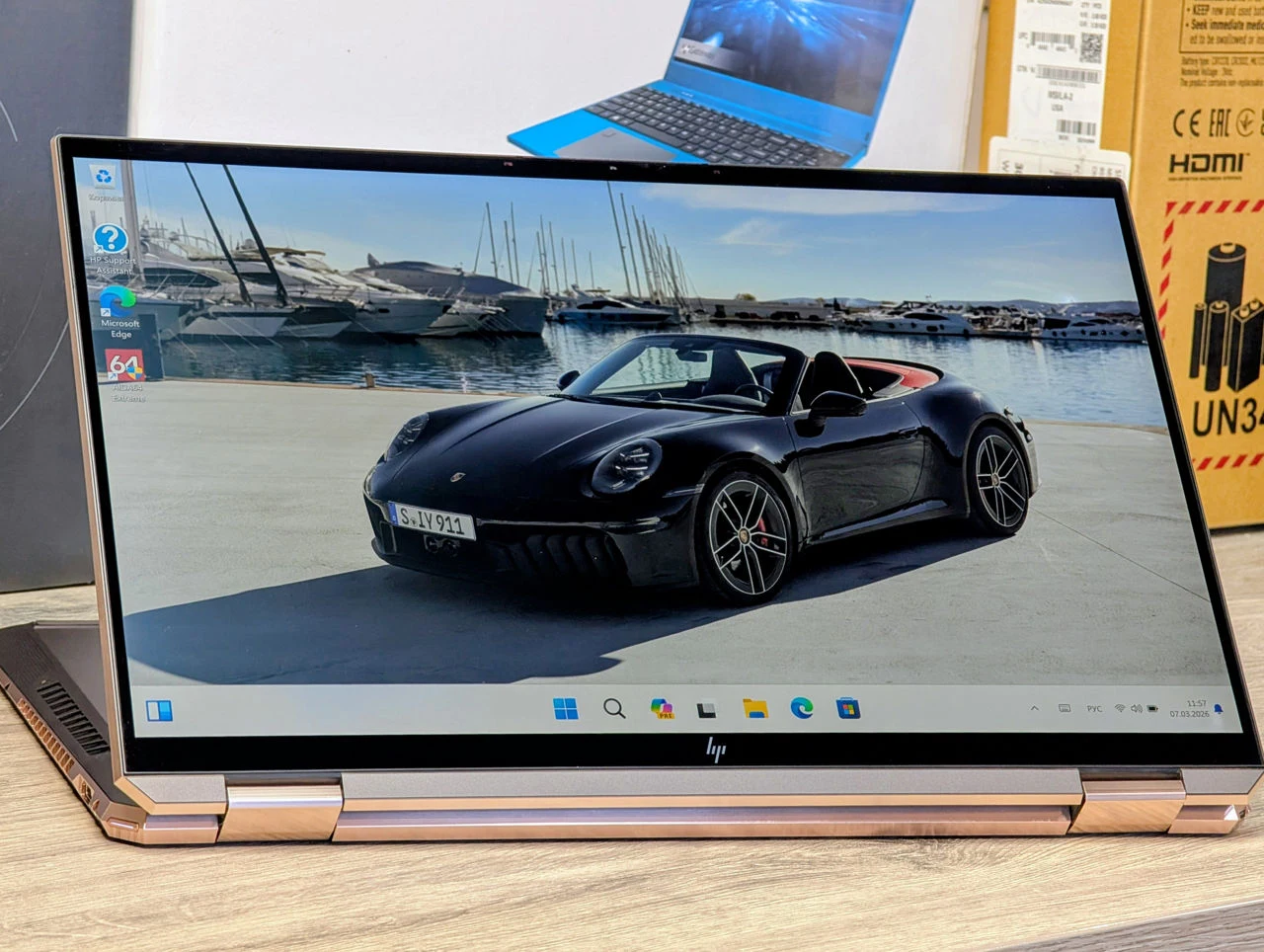 HP Spectre x360 Convertible | i7 10750H | 16GB | 256GB | GTX 1650 Ti | 15.6″ 4K Touch — miniatură 8