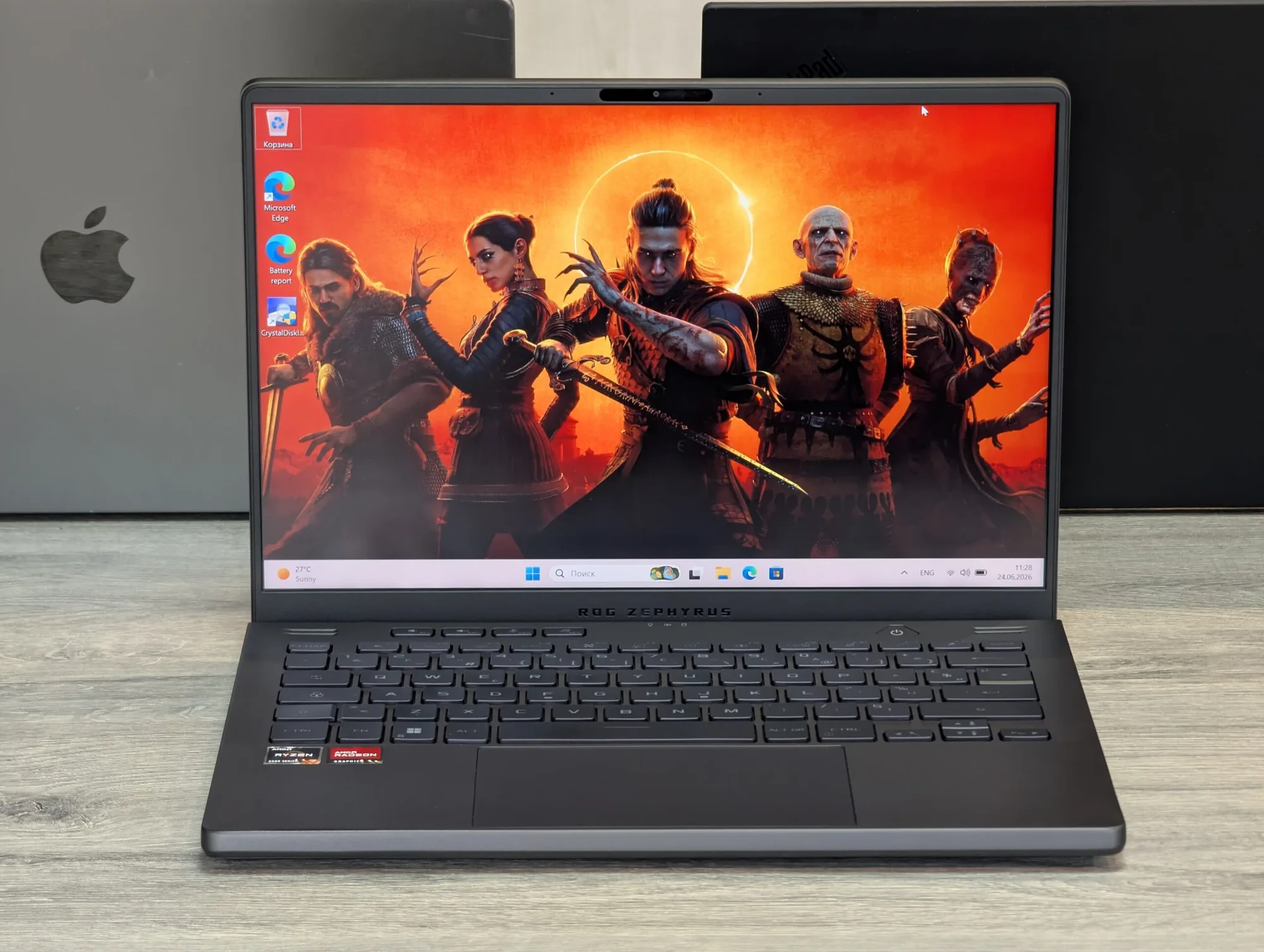 ASUS ROG Zephyrus G14 | Ryzen 7 6800HS | 16GB | 512GB SSD | Radeon RX 6700S 8GB | 14.0″ 144Hz — miniatură 3