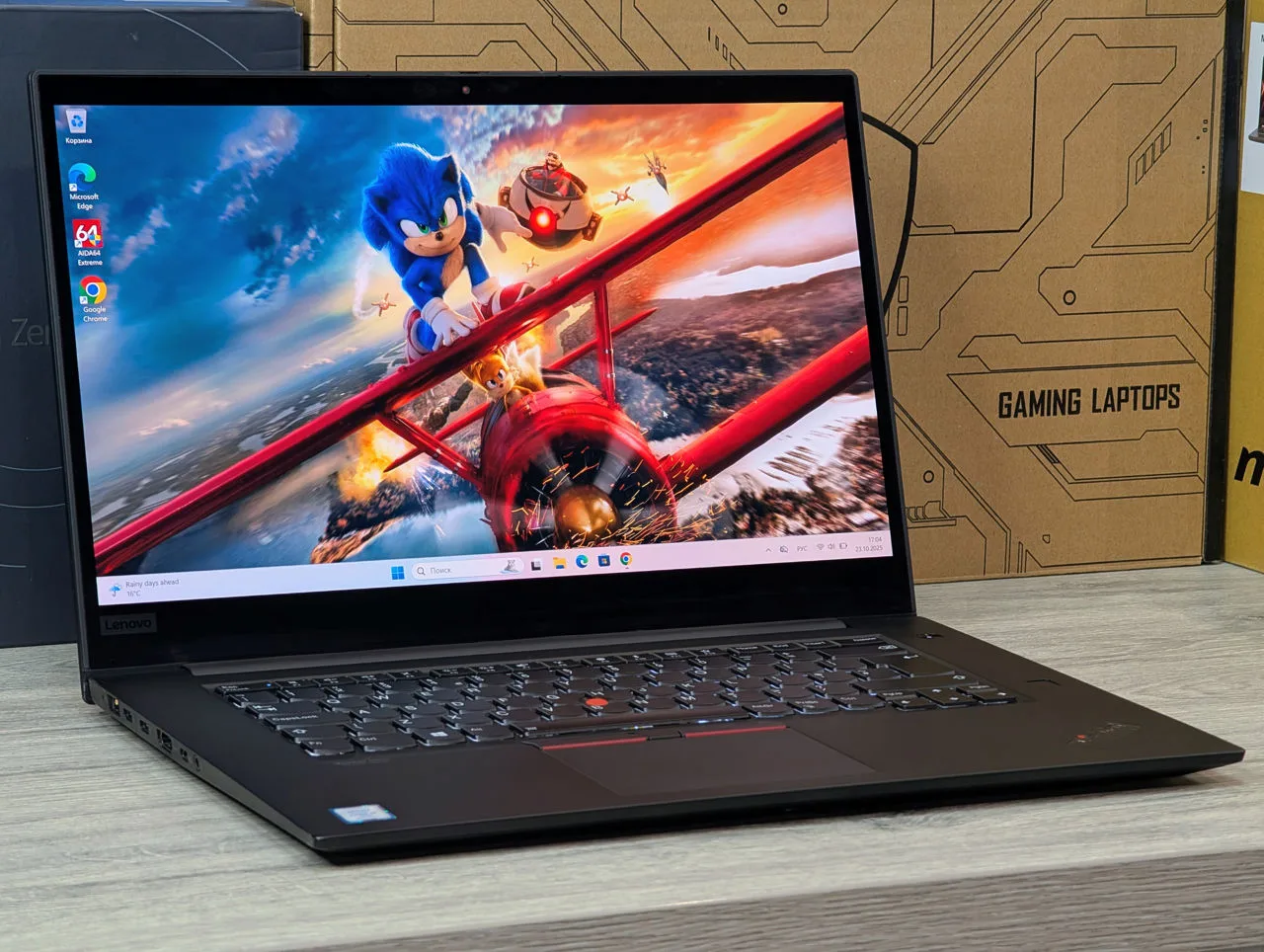 ThinkPad X1 Extreme Gen 2 | Intel i7 9850H | 16GB | 512GB | NVIDIA GTX 1650 | 15.6″ 4K Oled Touch — miniatură 5