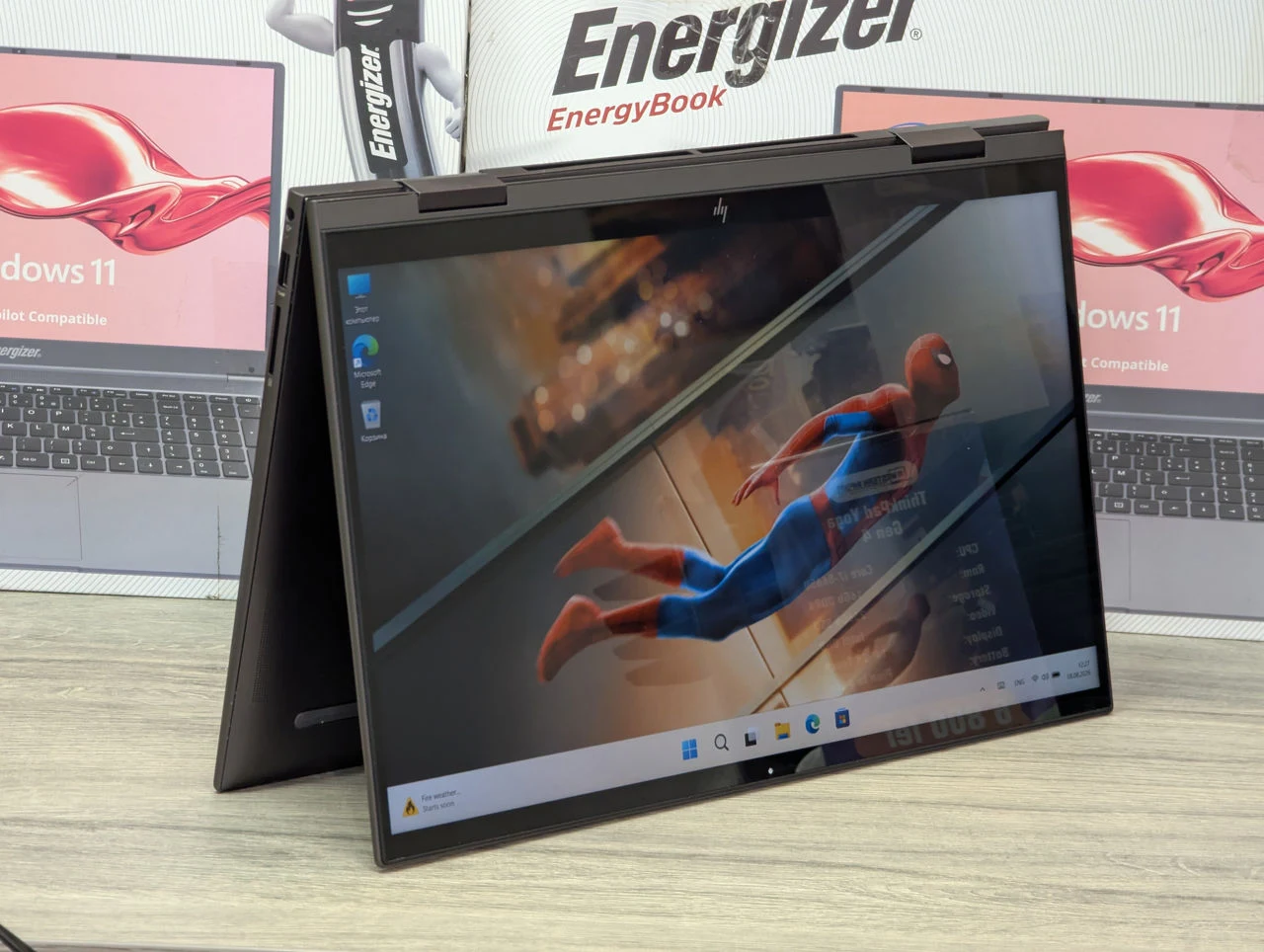 HP ENVY x360 15m | AMD Ryzen 5 5500U | 16GB | 256GB | AMD Radeon | 15.6″ FHD Touch 2-in-1 — miniatură 13