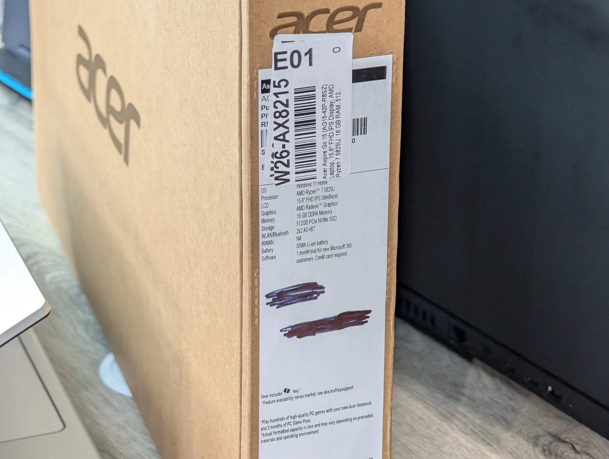 Nou! Acer Aspire Go 15 AG15-42P | Ryzen 7 5825U | 16GB | 512GB | Radeon Graphics | 15.6″ FHD — miniatură 16