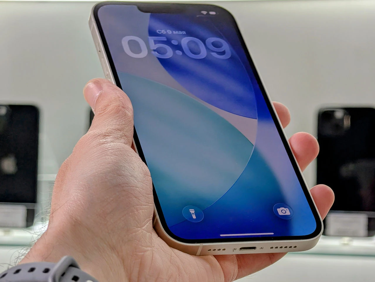 IPhone 14 Plus | A15 Bionic | 6GB | 128GB | 6.7″ Retina | Starlight | Dual eSIM — miniatură 19