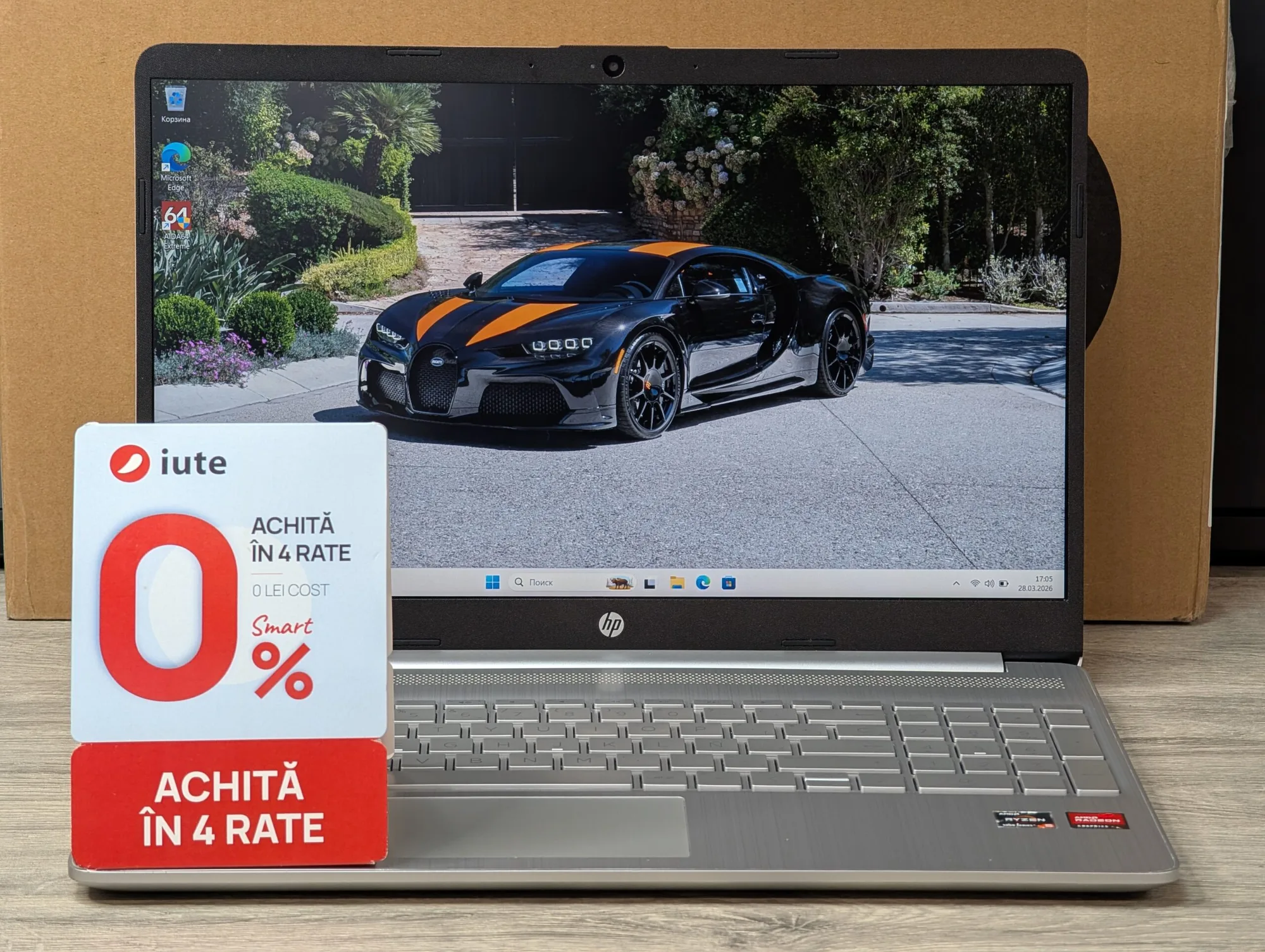 Ca Nou! HP Laptop 15s | Ryzen 5 5500U | 12GB | 256GB | Radeon Graphics | 15.6″ FHD — miniatură 3