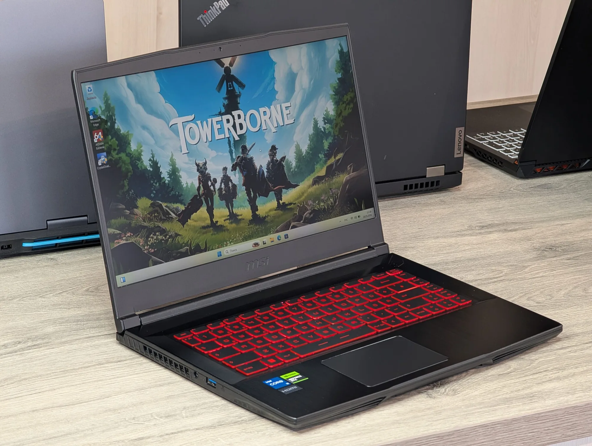 MSI Thin GF63 12VF | i5 12450H | 16GB | 512GB | RTX 4060 | 15.6″ FHD 144Hz — miniatură 7