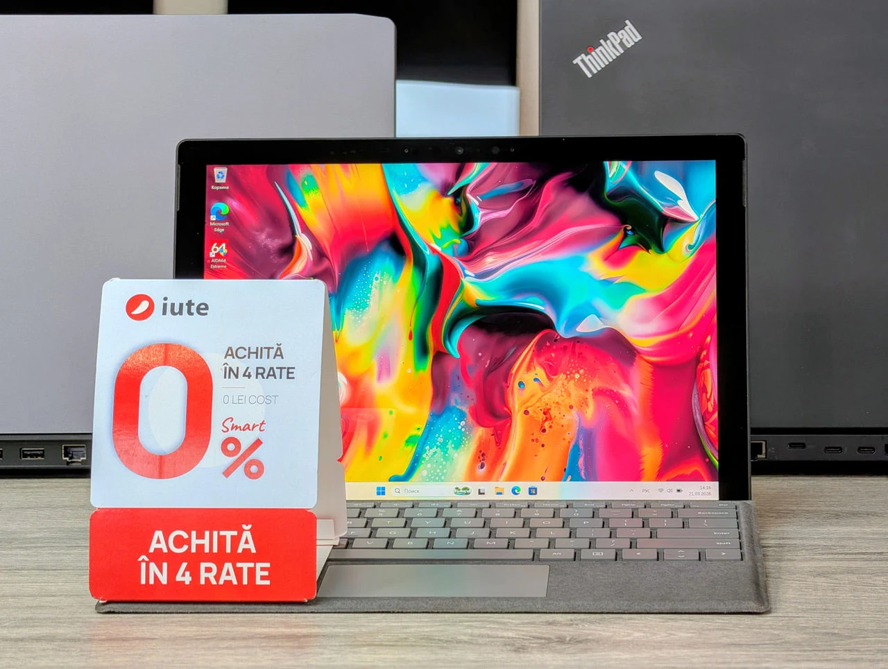 Microsoft Surface Pro 7 | i5 1035G4 | 8GB | 256GB | 12.3″ Touch — miniatură 3