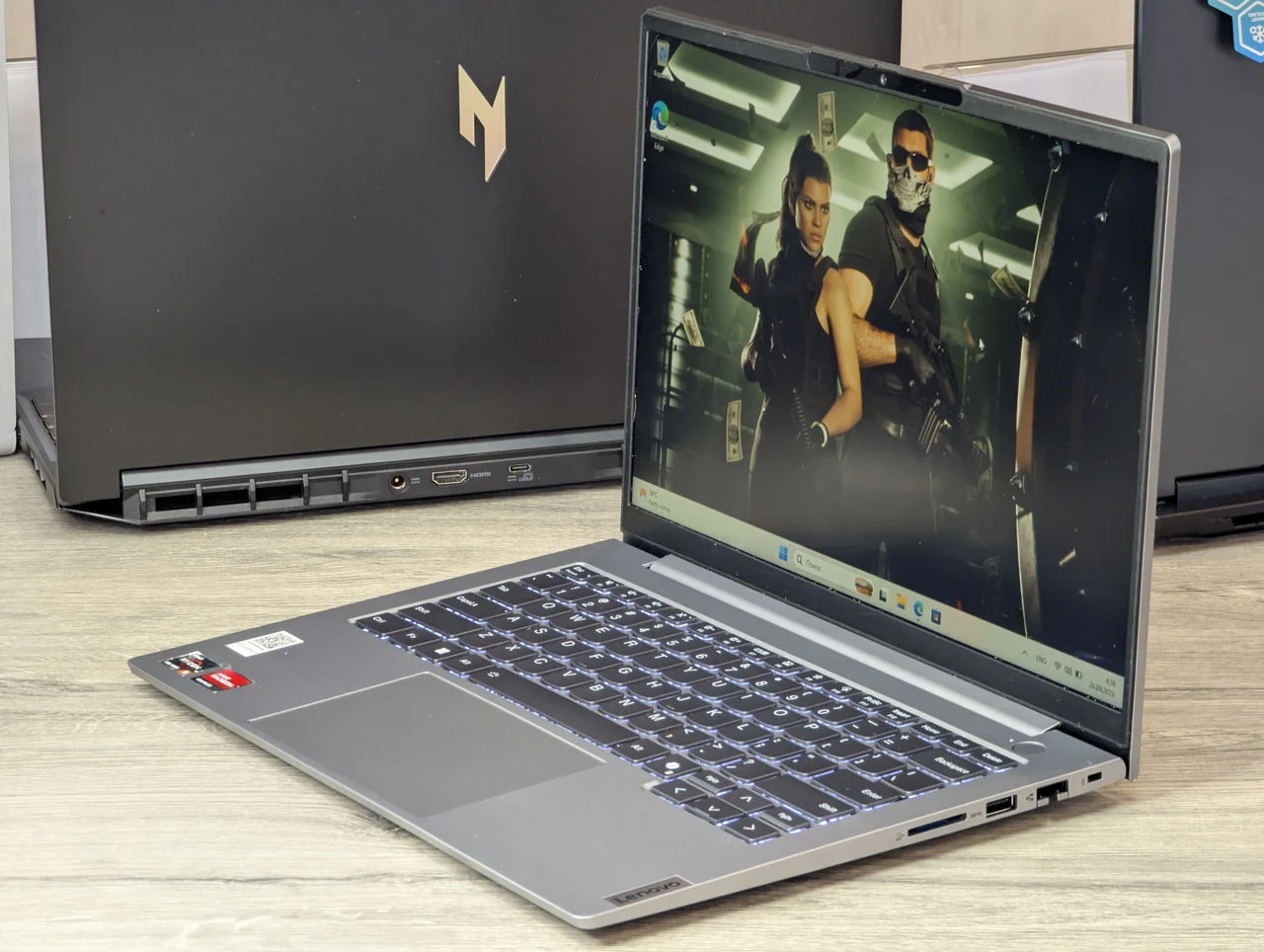 Nou! Lenovo ThinkBook 14 G7 | AMD Ryzen 5 7535HS | 16GB DDR5 | 256GB SSD | 14.0″ FHD+ IPS — miniatură 3