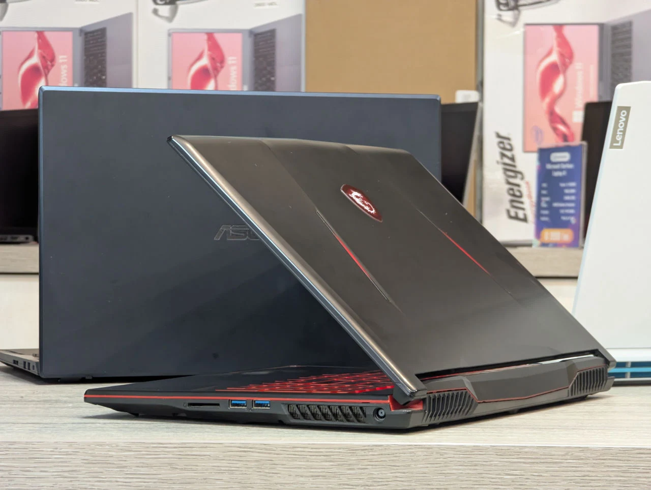 MSI GL63 8SD | Intel Core i7-8750H | GTX 1660 Ti | 16GB | 512GB | 15.6″ FHD — miniatură 3