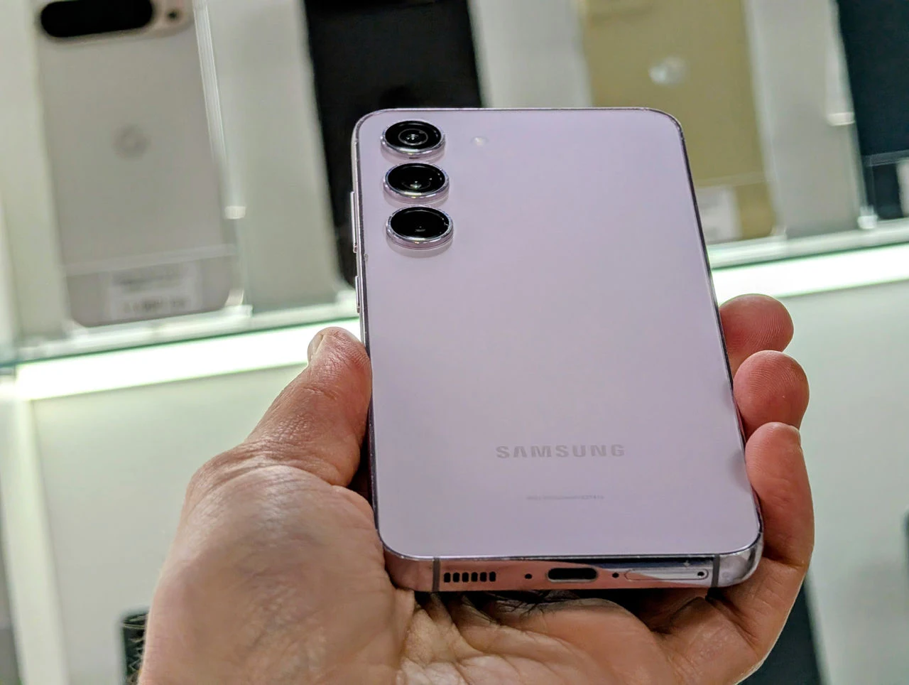 Samsung Galaxy S23 | Snapdragon 8 Gen 2 | 8GB | 128GB | 6.1″ Amoled | Lavender | Dual SIM — miniatură 7