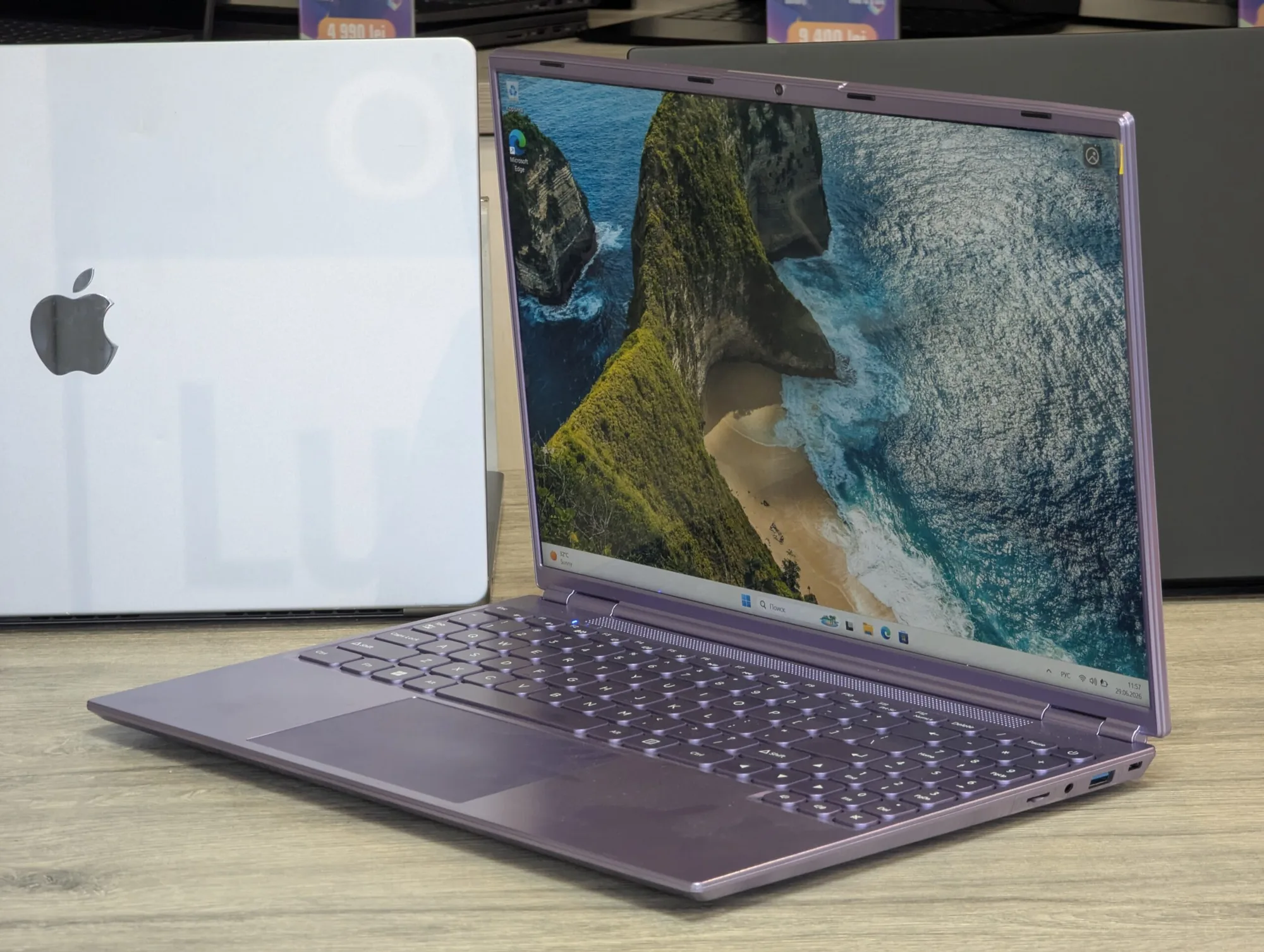Nou! Laptop | Intel Celeron N5095 | 12GB | 128GB | Intel UHD Graphics | 15.6″ FHD 60Hz — miniatură 3