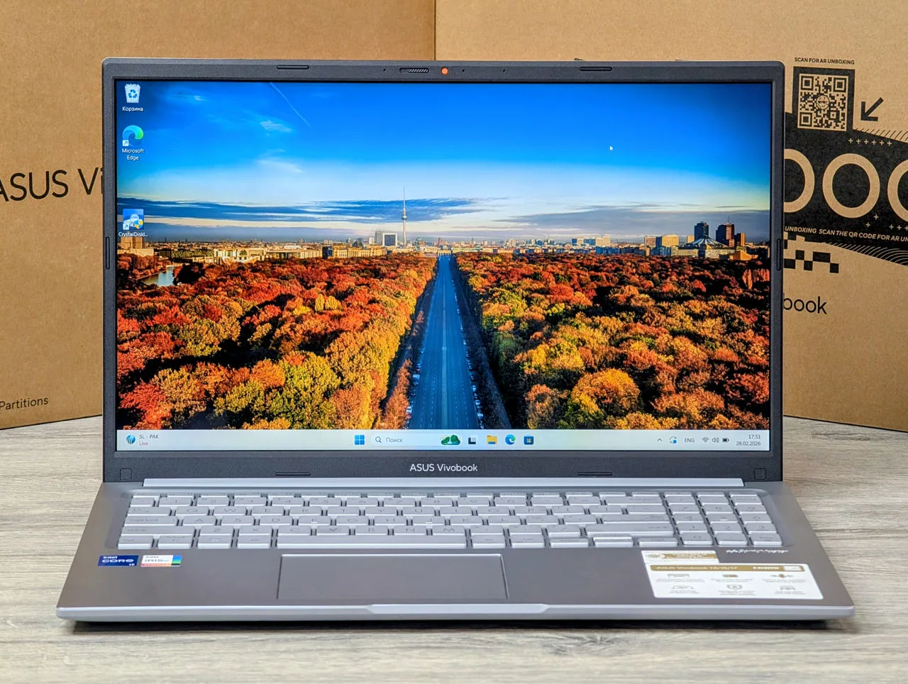 Asus Vivobook 15 | i7 1255U | 16GB | 512GB | Iris Xe | 15.6″ Touch — miniatură 6