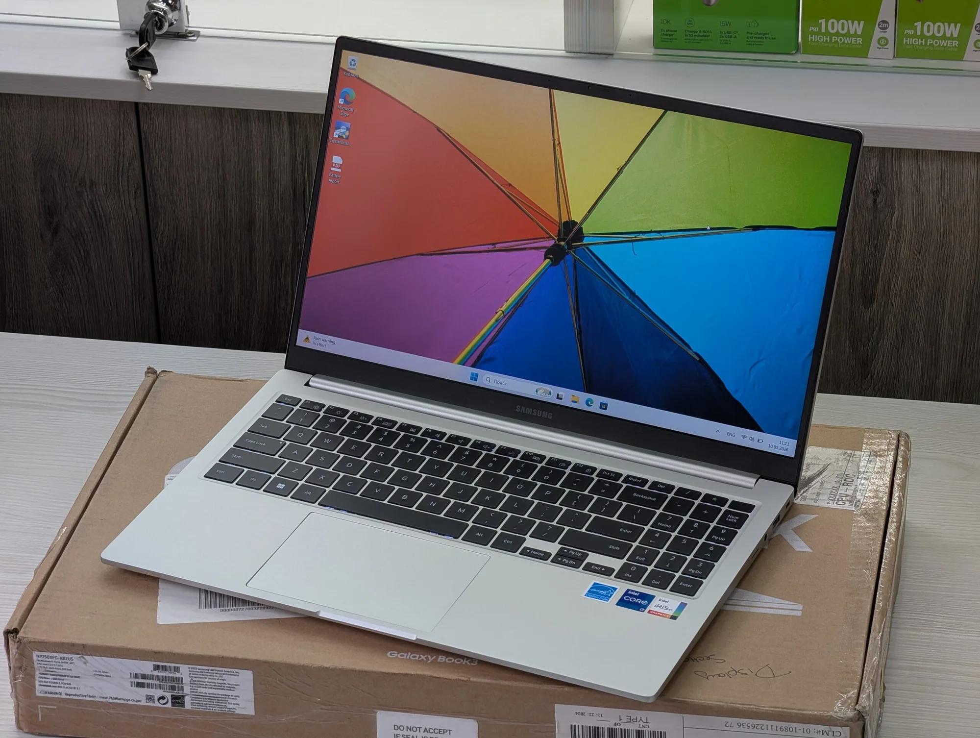 Nou! Samsung Galaxy Book3 | Core i7-1355U | 16GB | 512GB | Intel Iris Xe | 15.6″ FHD — miniatură 7