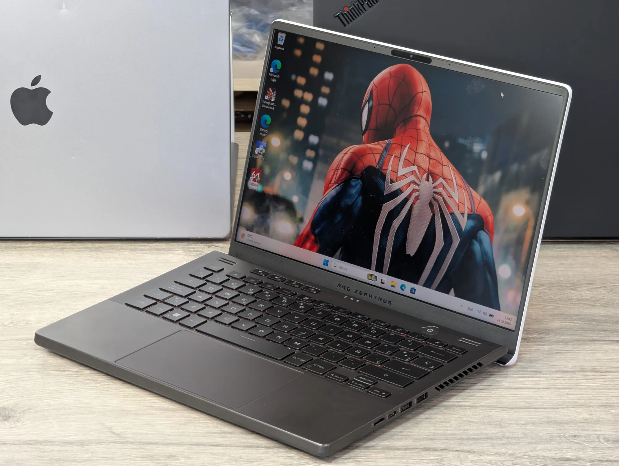ASUS ROG Zephyrus G14 | Ryzen 9 6900HS | 16GB DDR5 | 1TB SSD | Radeon RX 6800S 8GB | 14.0″ 2K — miniatură 5