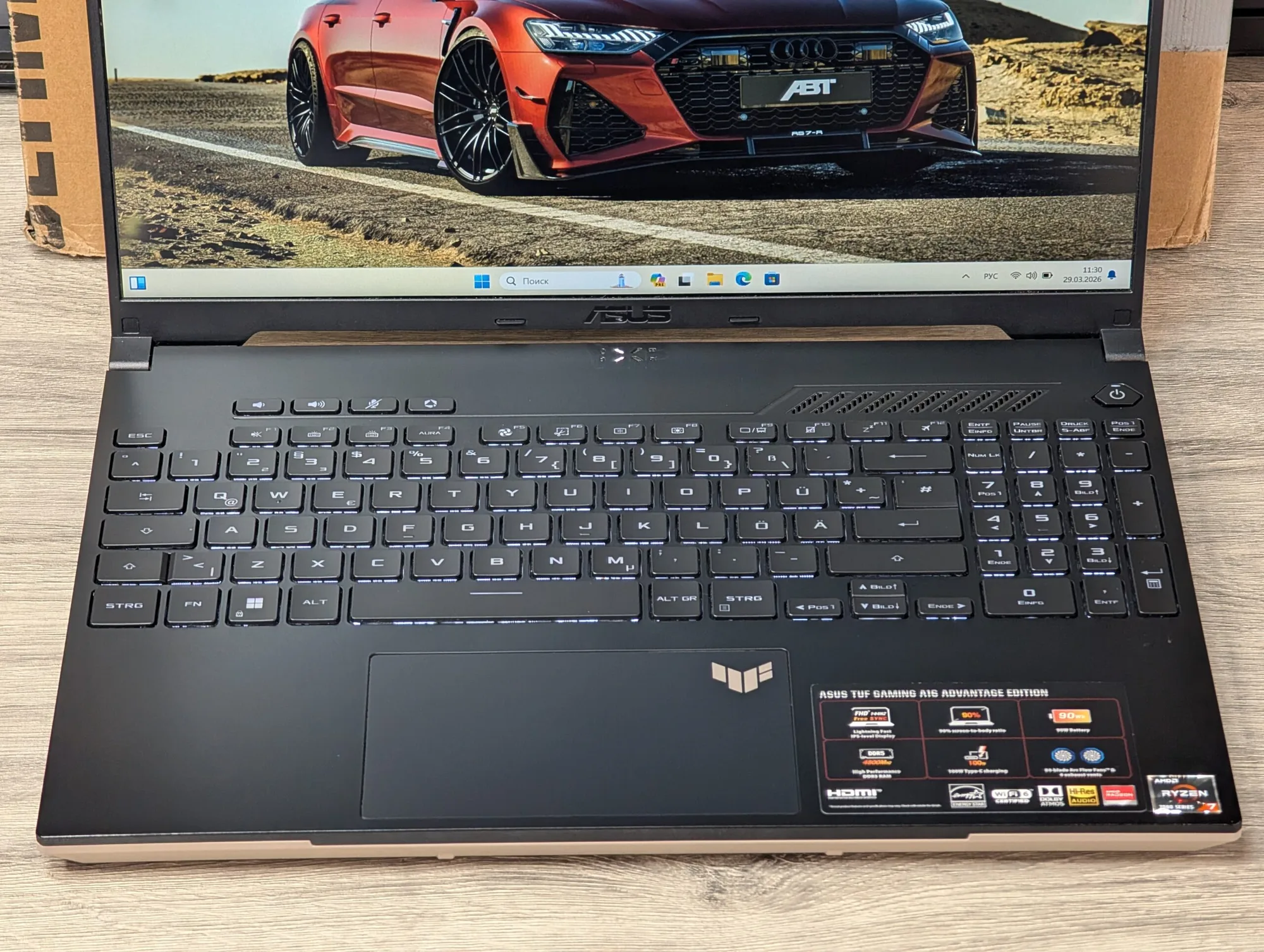 Asus Tuf Gaming A16 FA617NSR | Ryzen 7 7435HS | 16GB | 512GB | RX 7600S | 16.0″ 144Hz — miniatură 6