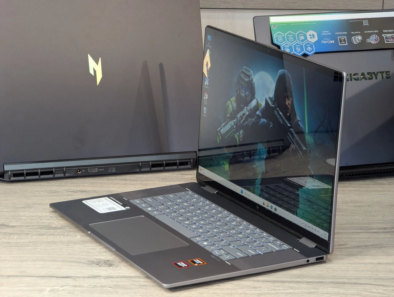 Ca nou! HP Envy x360 16 | Ryzen 5 8640HS | 8GB Ram | 256GB | 16″ Touch — miniatură 4