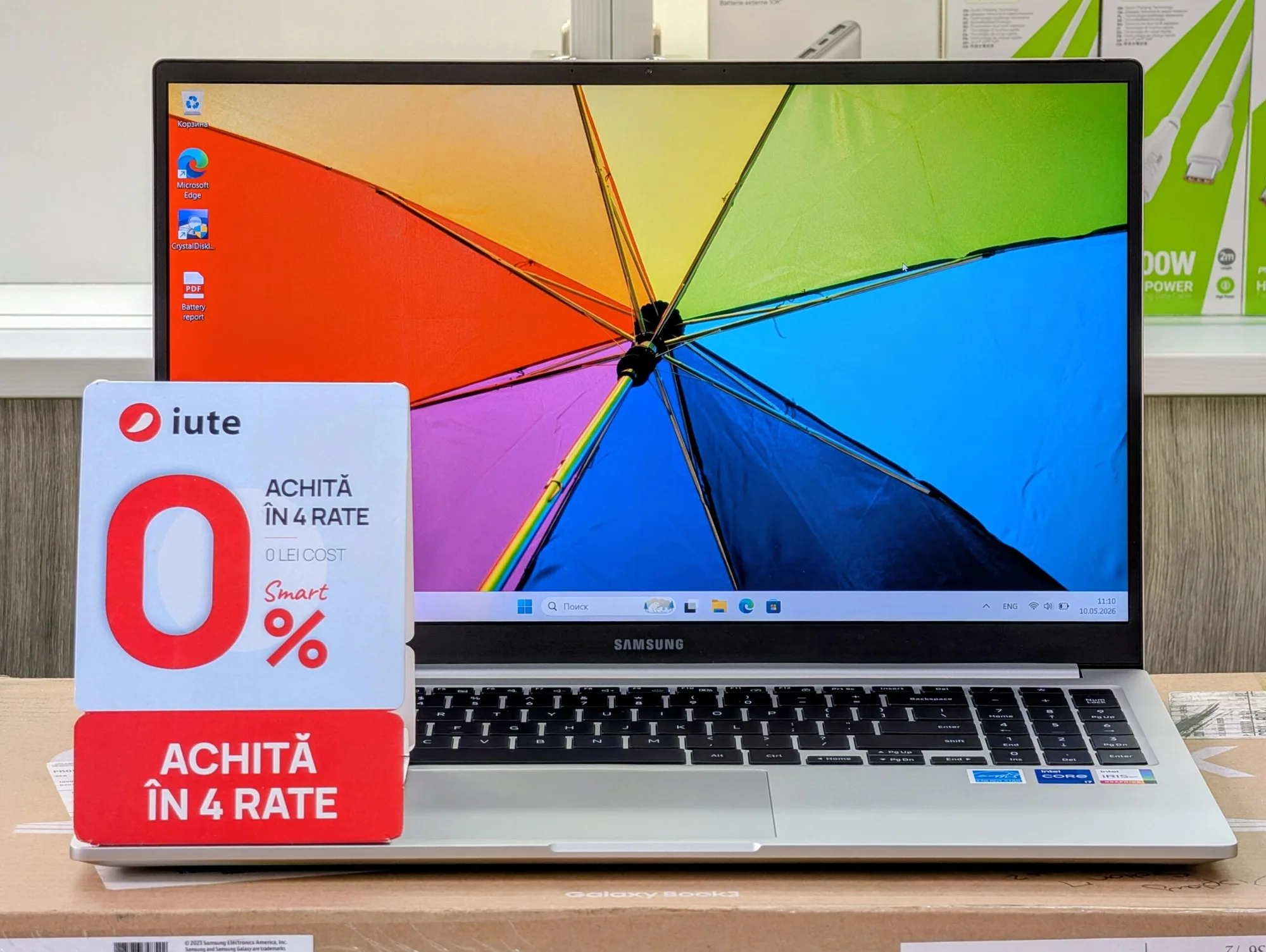 Nou! Samsung Galaxy Book3 | Core i7-1355U | 16GB | 512GB | Intel Iris Xe | 15.6″ FHD — vedere 2