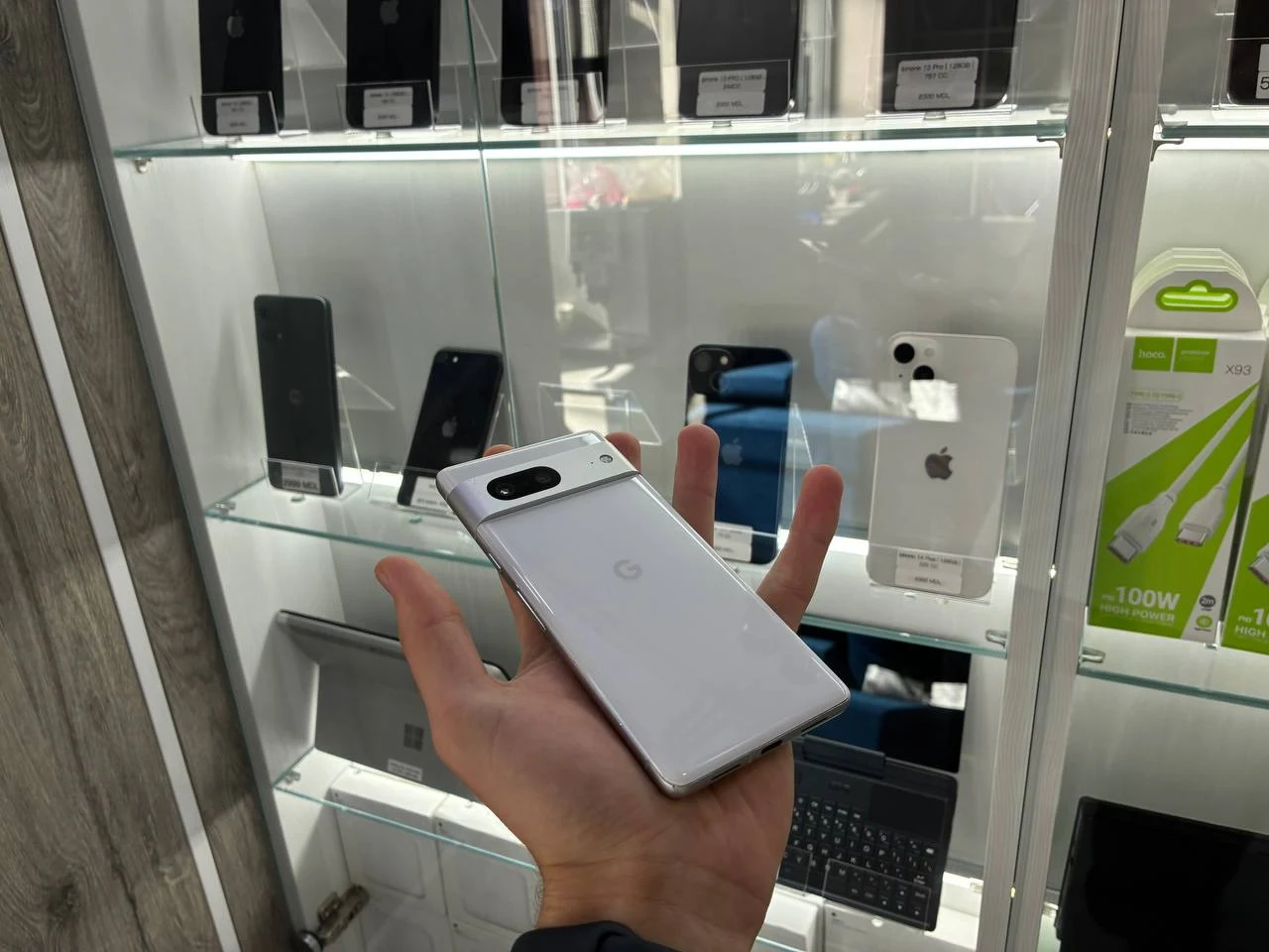 Google Pixel 7 128GB Snow | Tensor G2 | 8GB RAM | 6.3″ FHD+ AMOLED 90Hz | OIS 50MP — miniatură 3