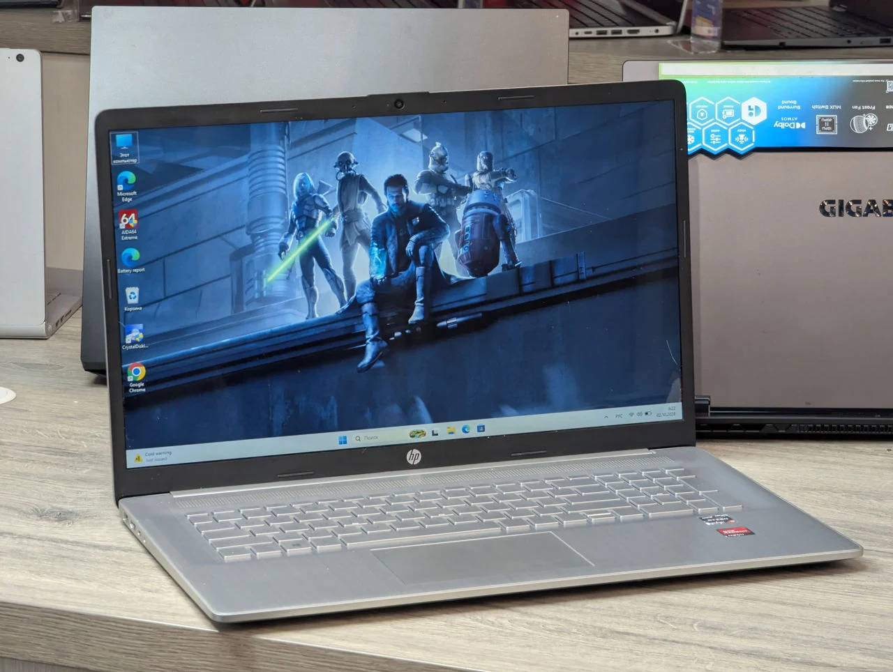 HP Laptop 17-cp0xxx | AMD Ryzen 5 5500U | 16GB | 256GB SSD + 1TB HDD | 17.3″ HD+ — миниатюра 5