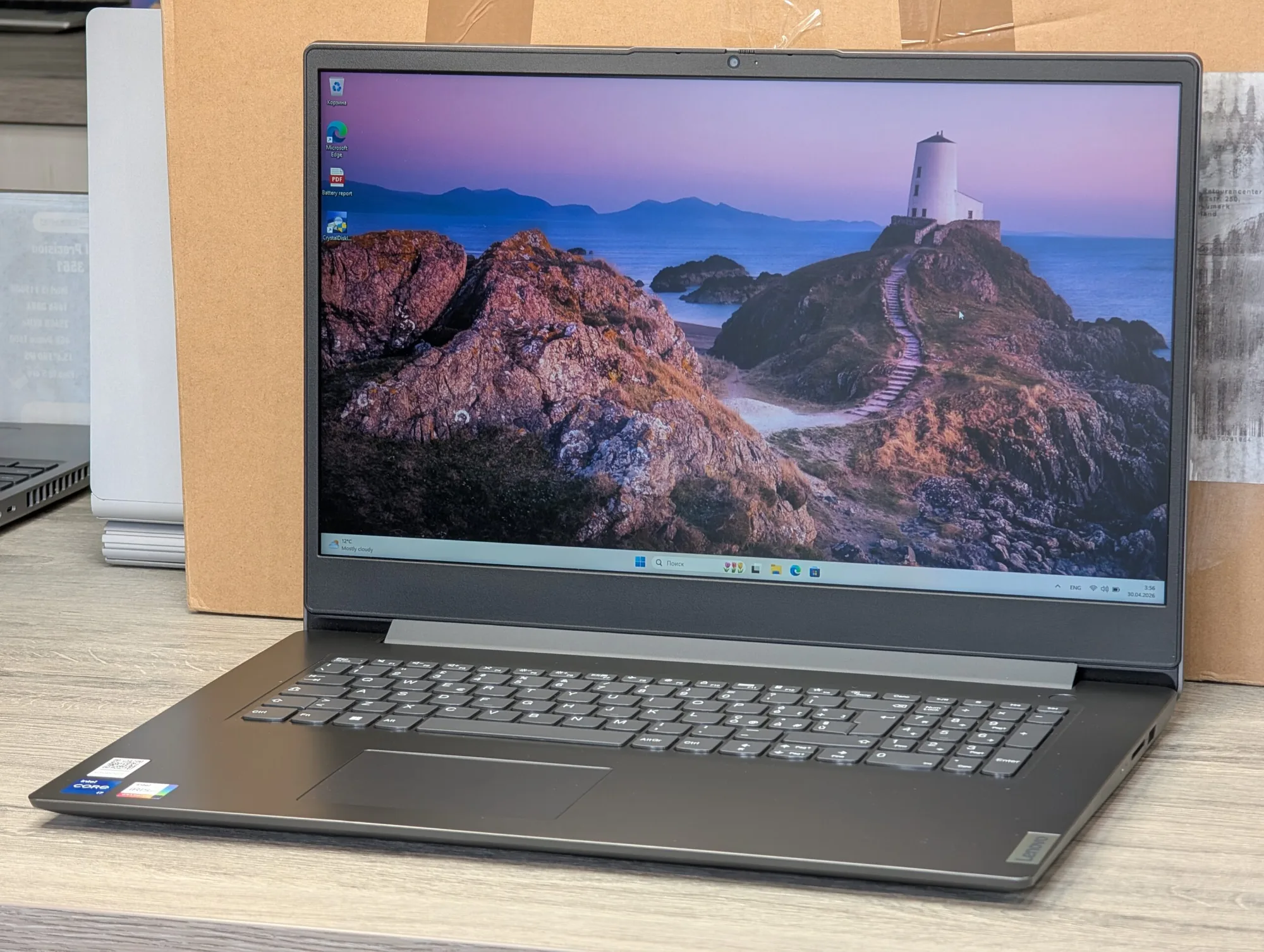 Nou! Lenovo Core i7-1355U 16GB 512GB Iris Xe 15.6″ FHD — miniatură 3