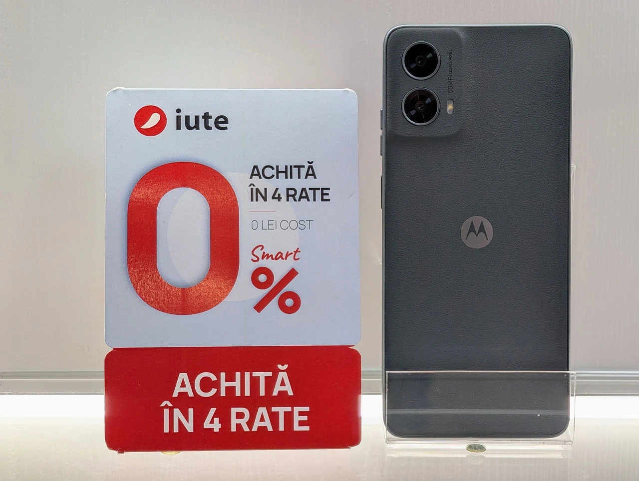 Nou! Motorola Moto G 5G (2024) | Snapdragon 4 Gen 1 | 6GB | 128GB | 6.6″ 120Hz | Charcoal | Dual SIM — miniatură 16