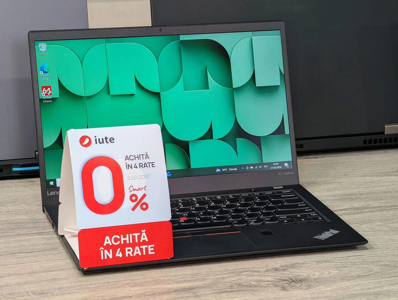 Lenovo ThinkPad X1 Carbon Gen 5 | i7 7500U | 16GB | 256GB | Intel HD 620 | 14.0″ FHD — вид 2