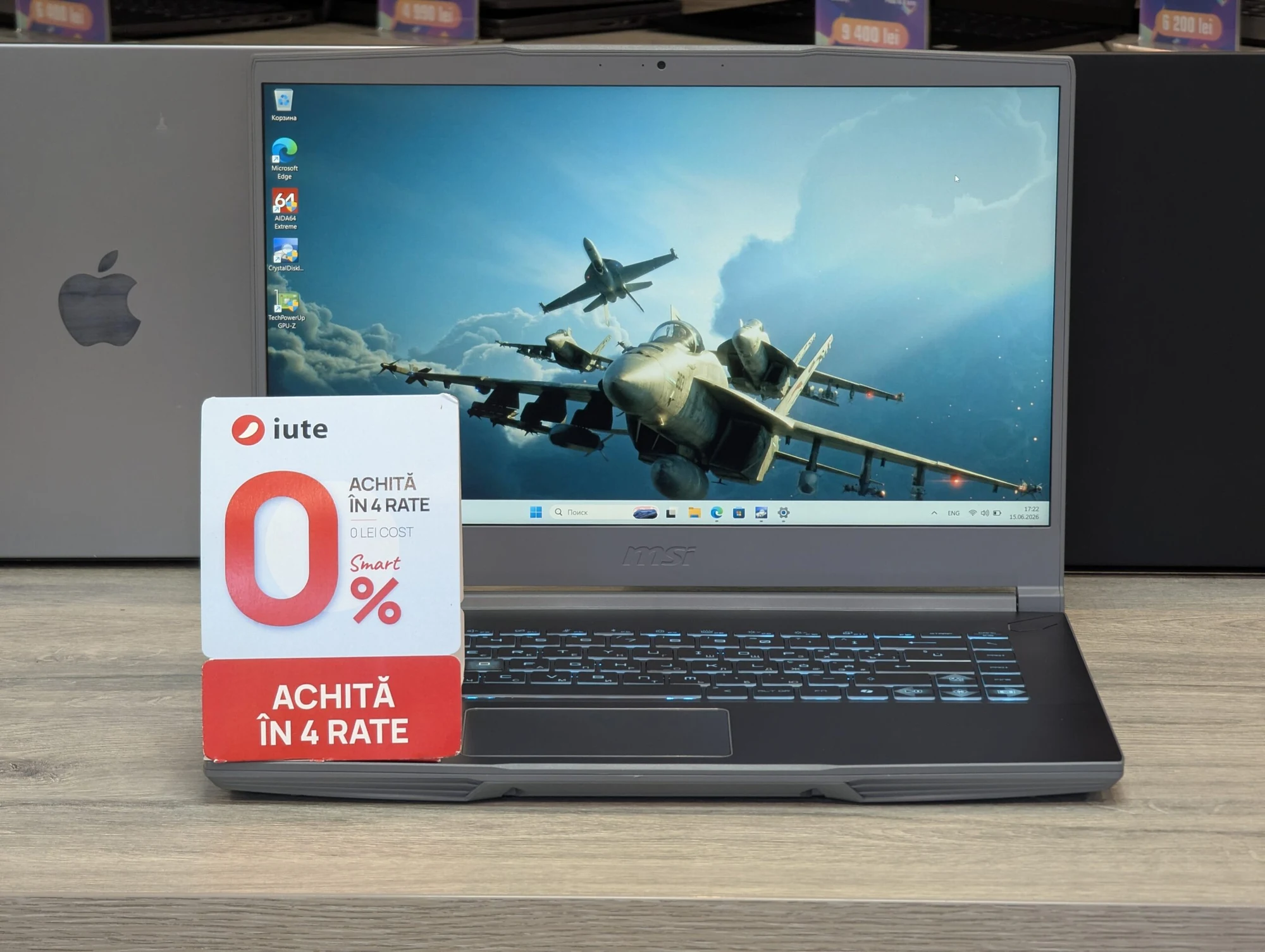 Nou! MSI Thin 15 | i7-13620H | 16GB | 512GB | RTX 2050 4GB | 15.6″ 144Hz — vedere 2