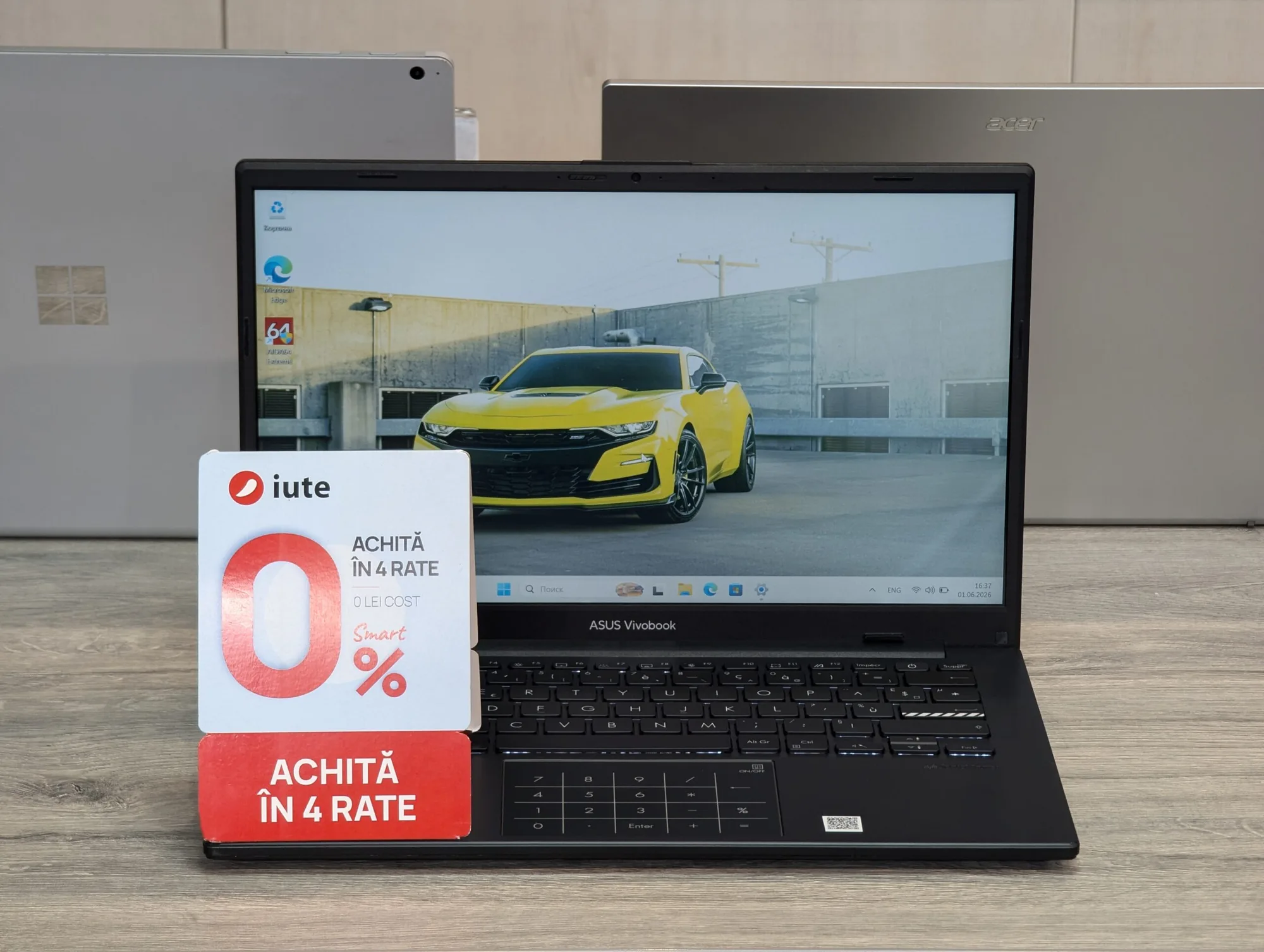 ASUS Vivobook Go E14 | Ryzen 5 7520U | 16GB | 256GB | Radeon Graphics | 14.0″ FHD — vedere 2