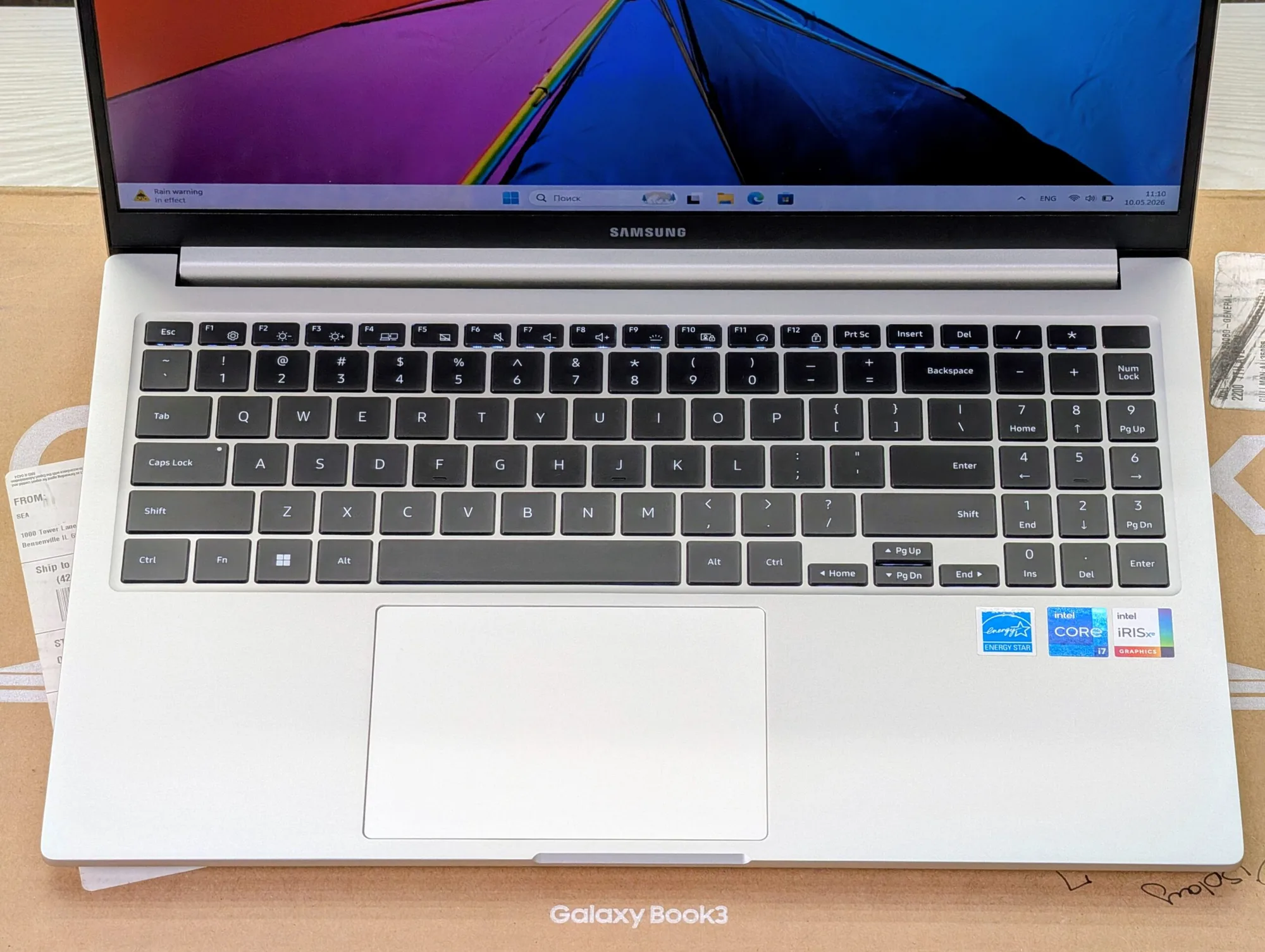 Nou! Samsung Galaxy Book3 | Core i7-1355U | 16GB | 512GB | Intel Iris Xe | 15.6″ FHD — miniatură 9