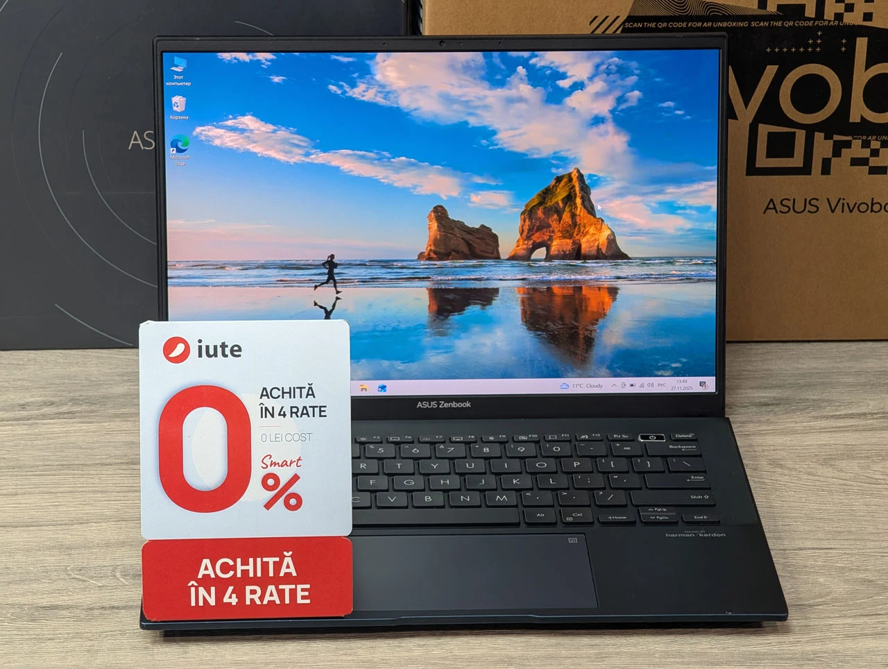 Asus Zenbook UX340 | Intel i5 1240P | 8GB | 512GB | 14″ 2K 90Hz — vedere 2