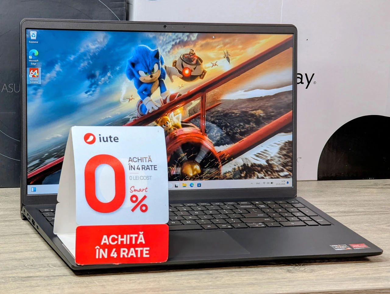 Dell Inspiron 15 3535 | Ryzen 5 7520U | 8GB | 256GB | 15.6″ FHD 120Hz — miniatură 3