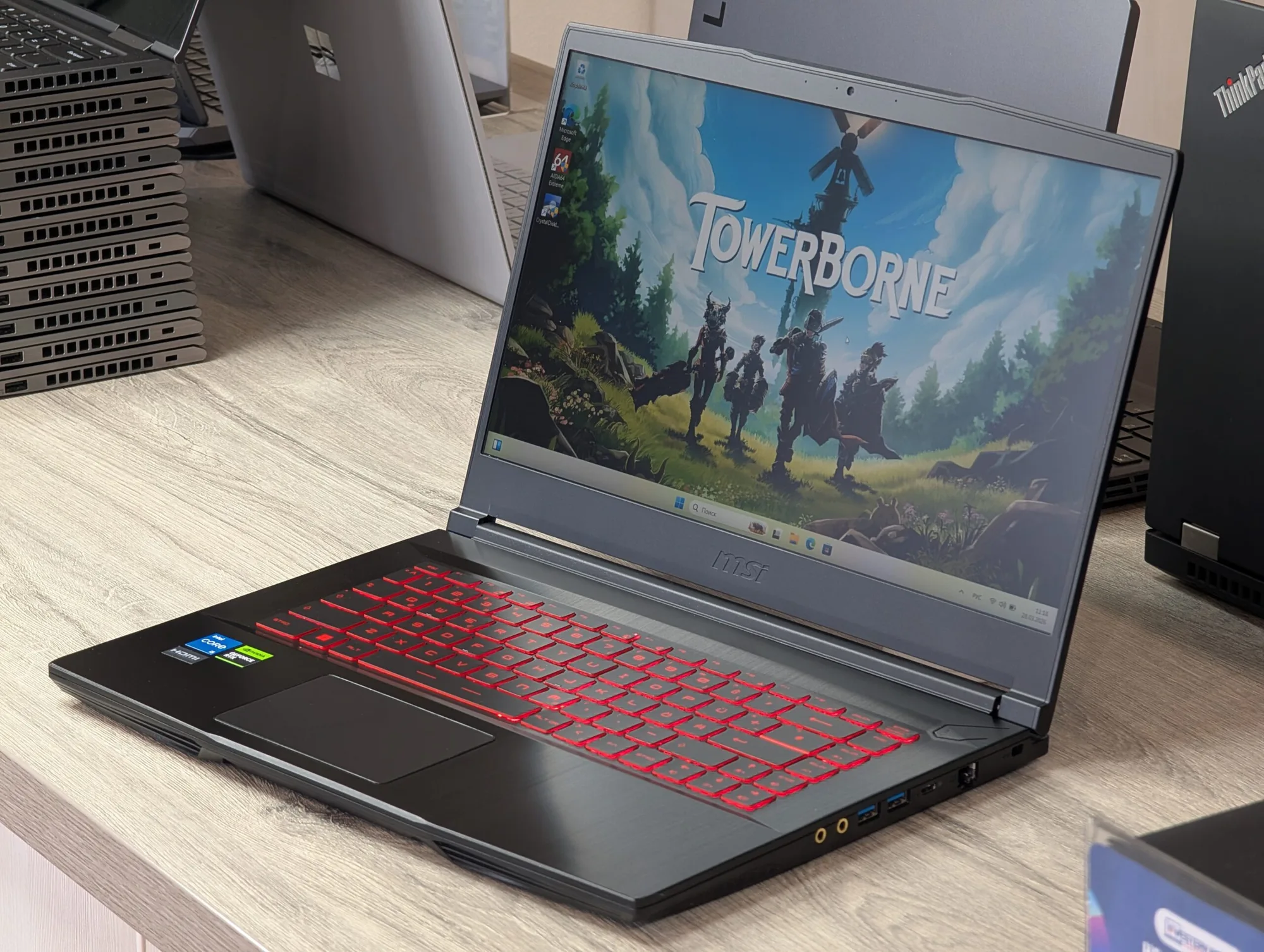 MSI Thin GF63 12VF | i5 12450H | 16GB | 512GB | RTX 4060 | 15.6″ FHD 144Hz — miniatură 10