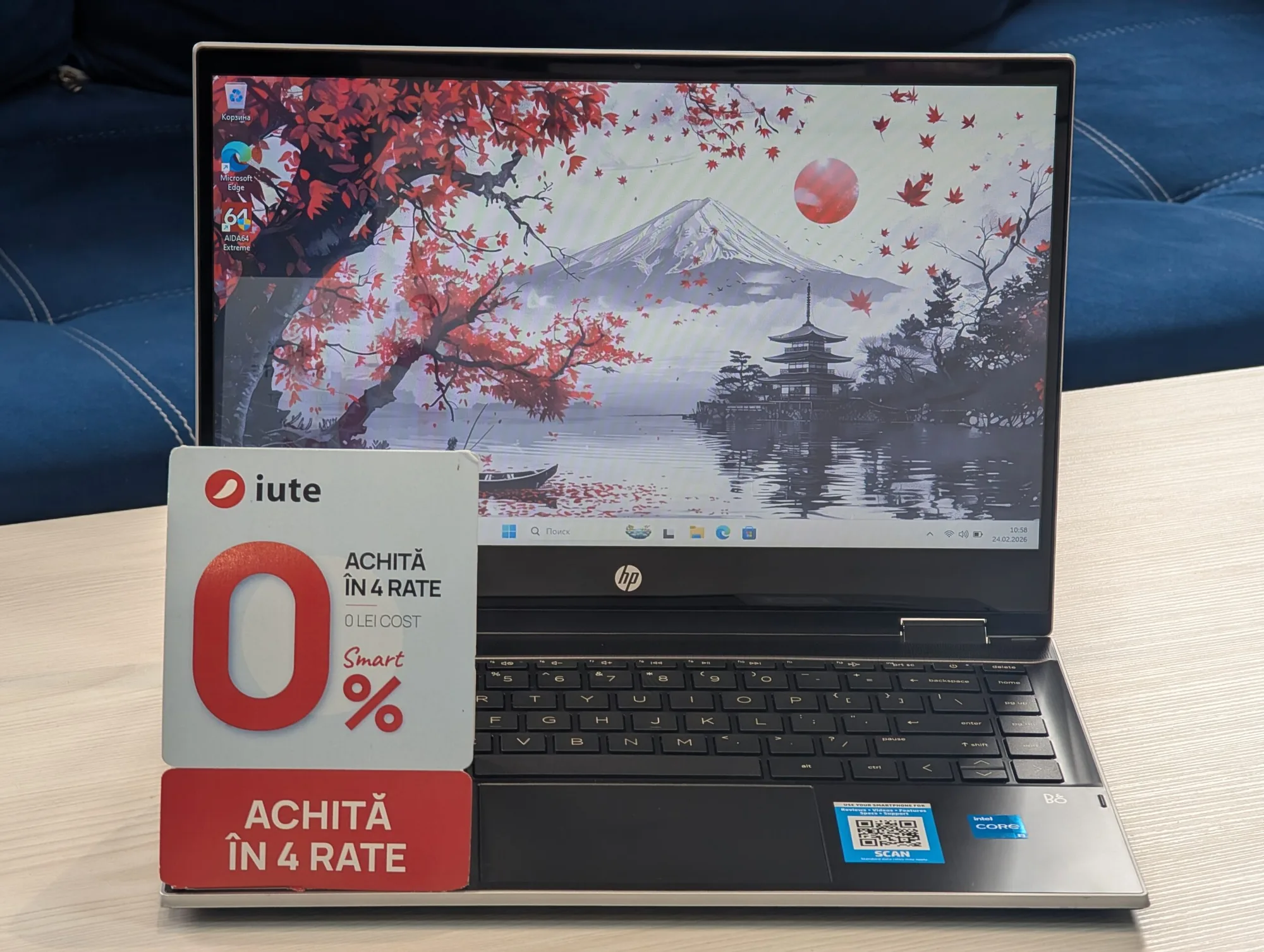HP Pavilion 14 x360 | Intel i3 1115G4 | 8GB | 256GB | 14″ HD — vedere 2