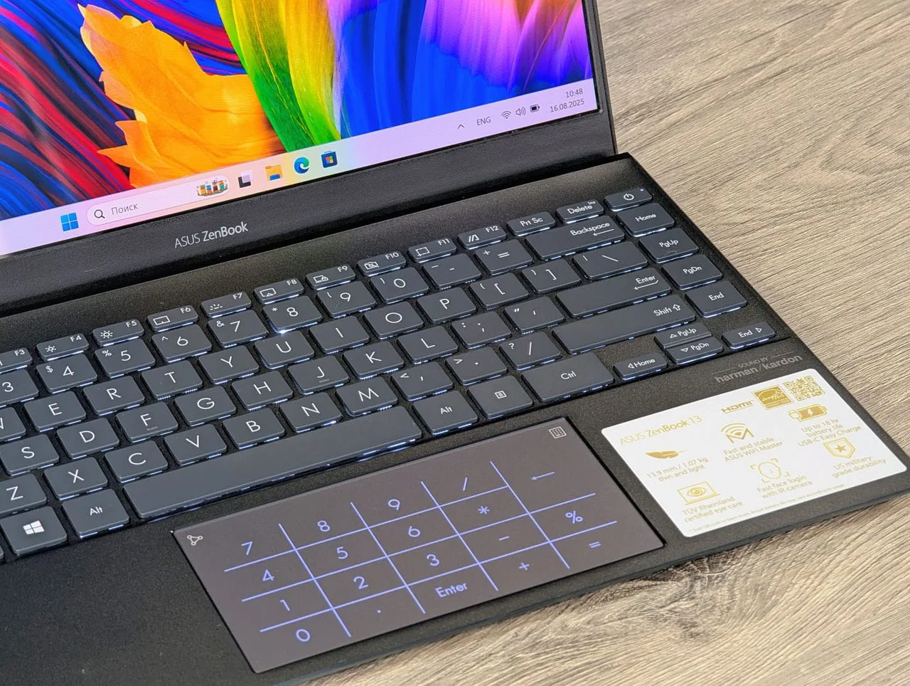 Новый ! Asus ZenBook UX325E | i7 1165G7 | 8GB | 512GB | Intel Iris | 13.3″ IPS — миниатюра 9