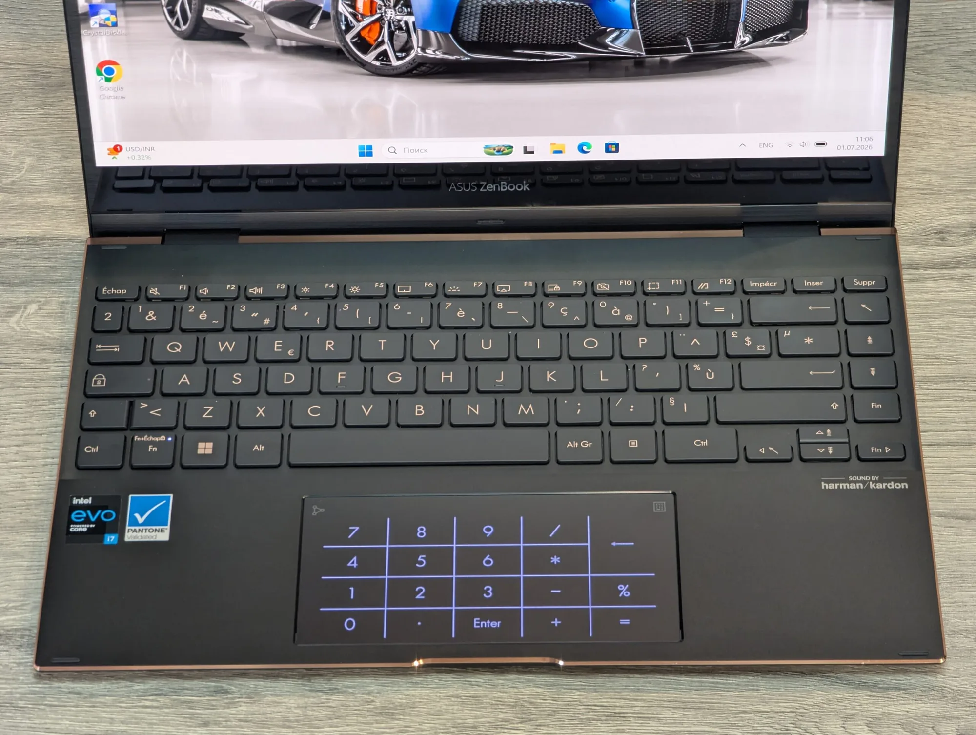ASUS ZenBook Flip 13 | Intel Core i7-1165G7 | 16GB | 512GB Intel | Iris Xe | 13.3″ 4K UHD Touch — miniatură 12