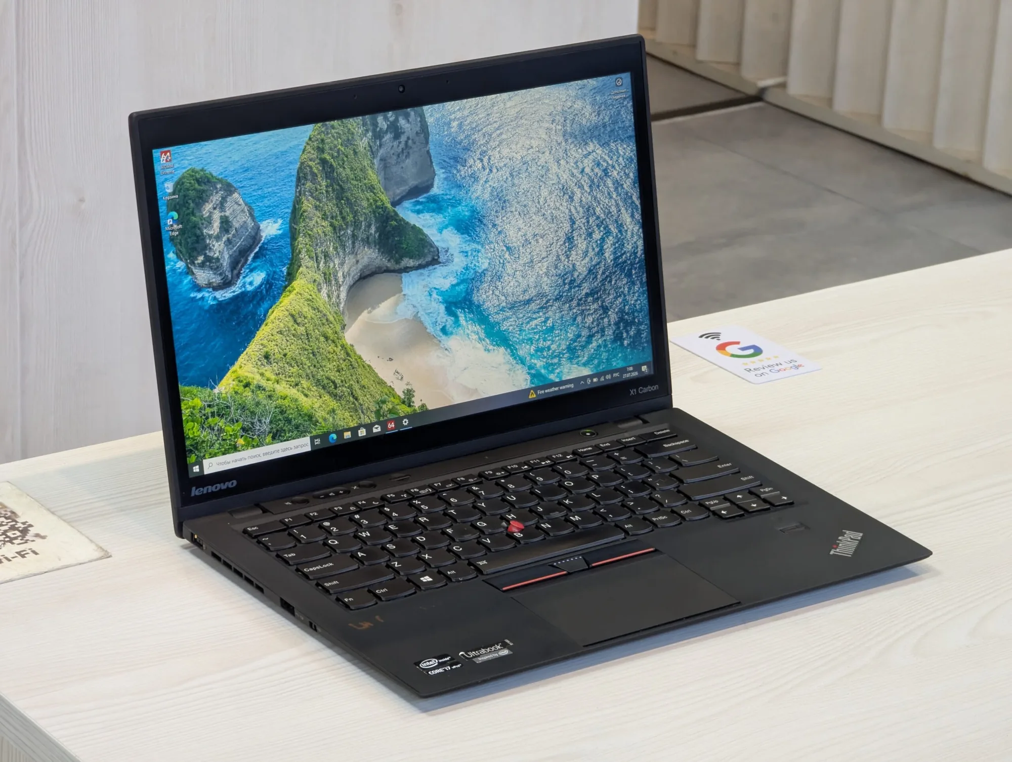 Lenovo ThinkPad X1 Carbon Gen 1 | i7 3667U | 8GB | 256GB | Intel HD | 14.0″ HD+ — miniatură 3