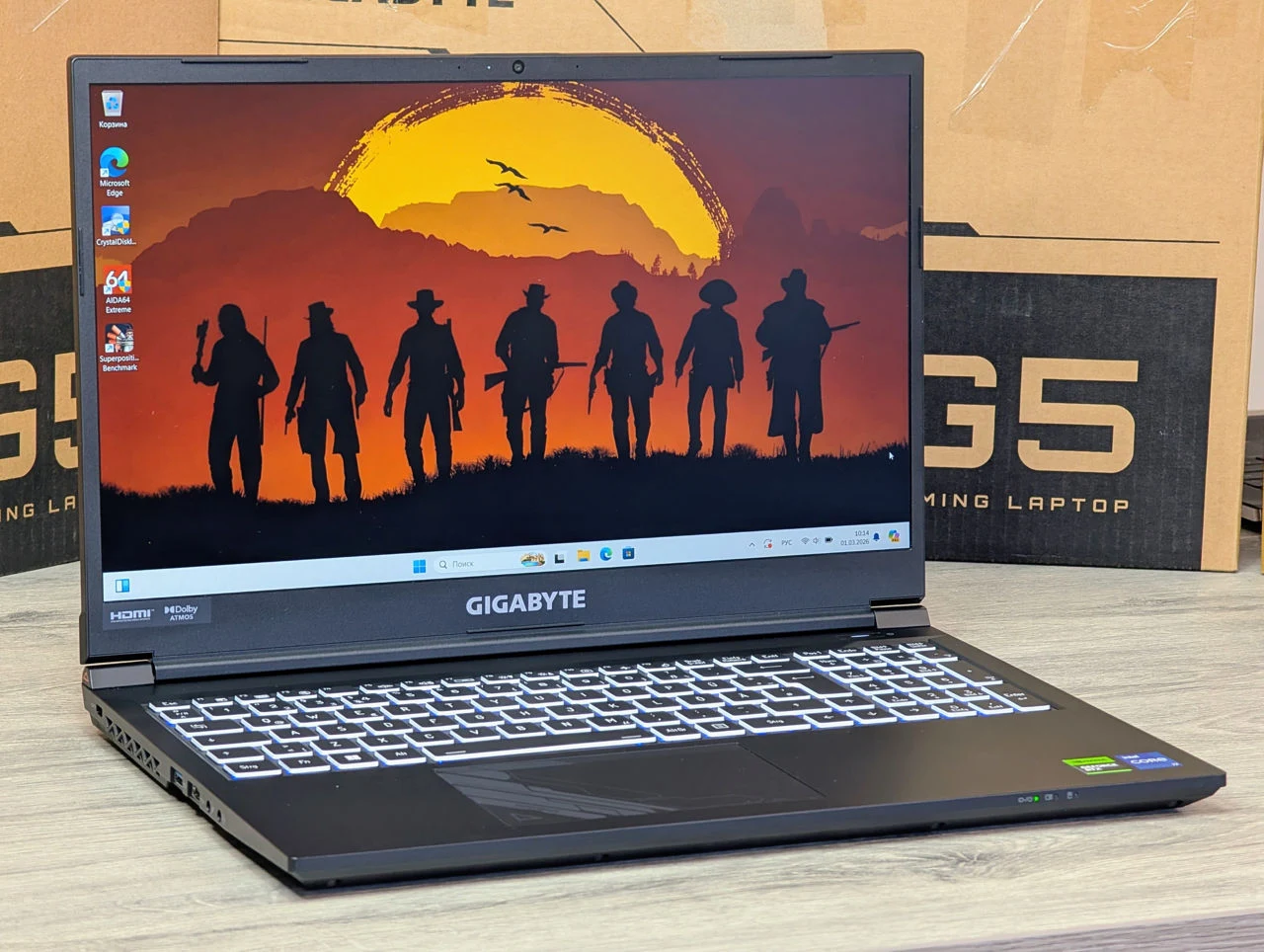 Gigabyte G5 | i7-13620H | 16GB | 1TB | RTX 4050 | 15.6″ 144Hz | Grade B- — миниатюра 5
