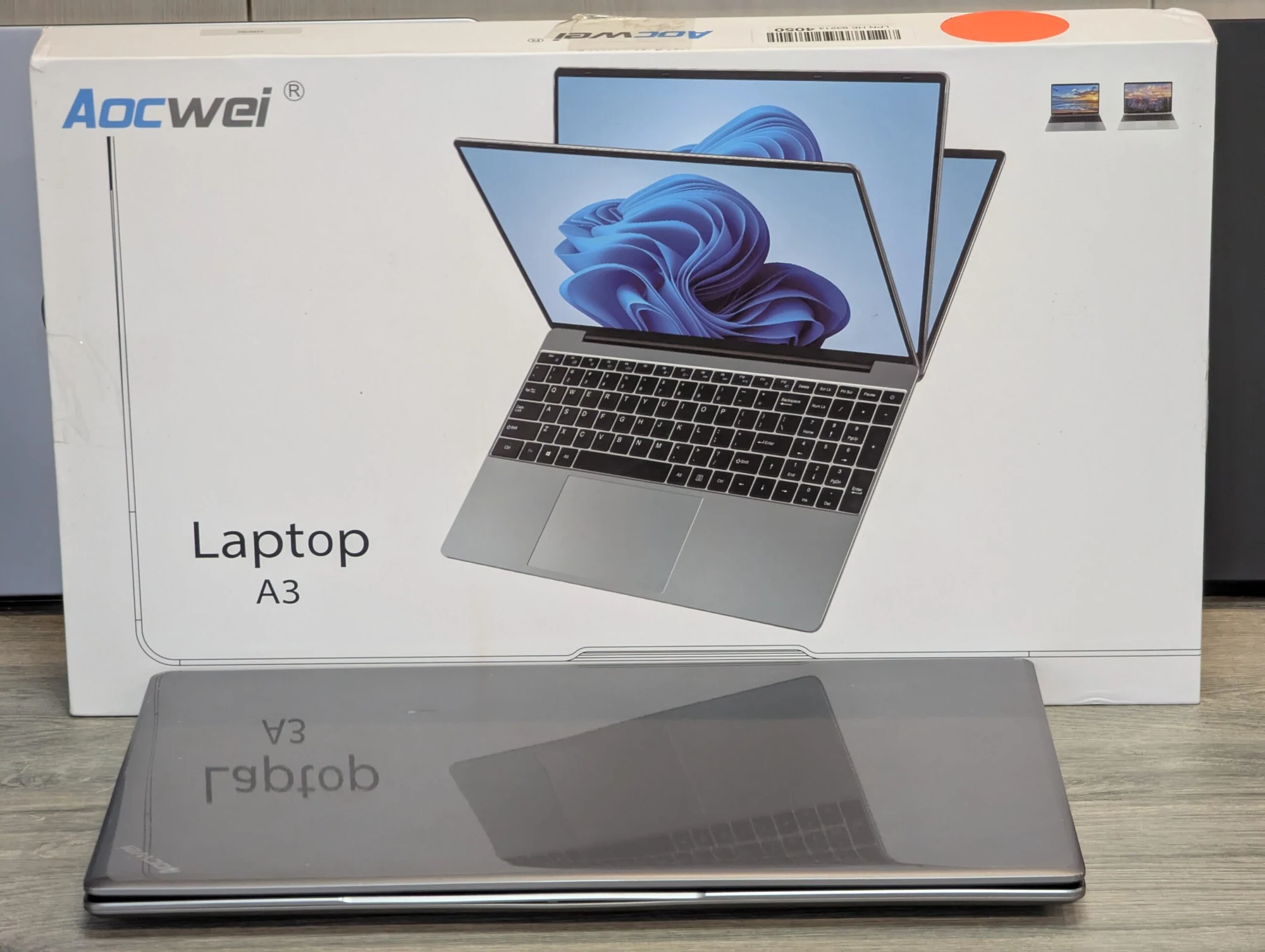 Nou! Aocwei A3 15.6″ | Intel Celeron J4105 | 6GB RAM | 256GB SSD | Intel UHD 600 | Windows 11 — miniatură 12
