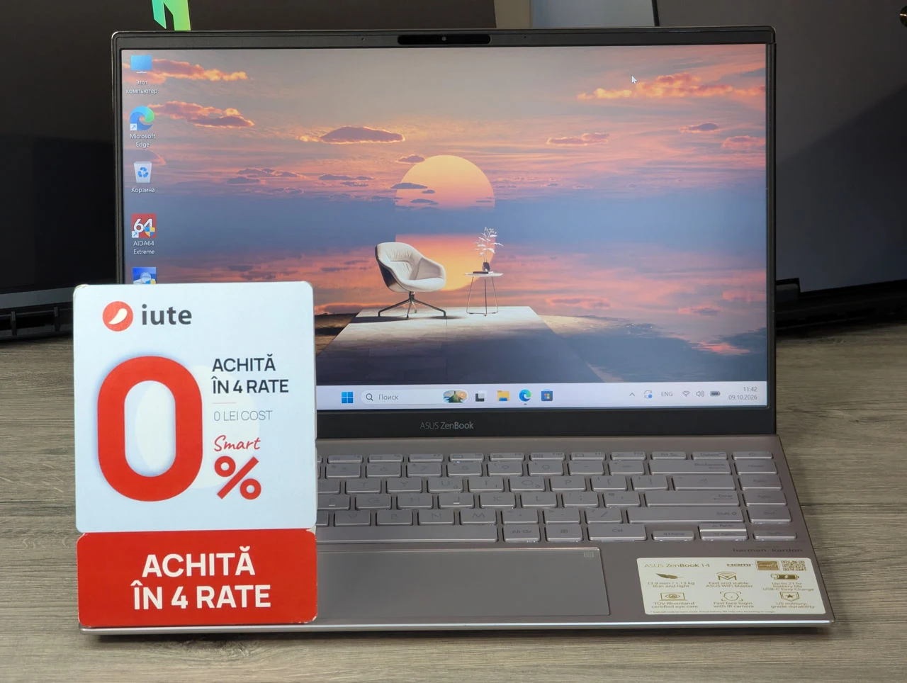 Ca nou! ASUS ZenBook 14 UX425EA | i7-1165G7 | 16GB Ram | 512GB | 14″ — vedere 2