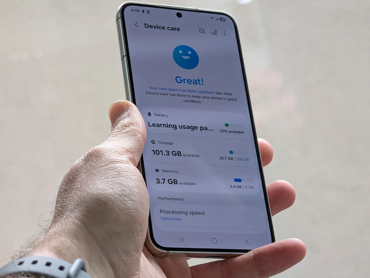 Samsung Galaxy S22 | Snapdragon 8 Gen 1 | 8GB | 128GB | 6.1″ Amoled | Phantom White | Dual SIM — miniatură 11
