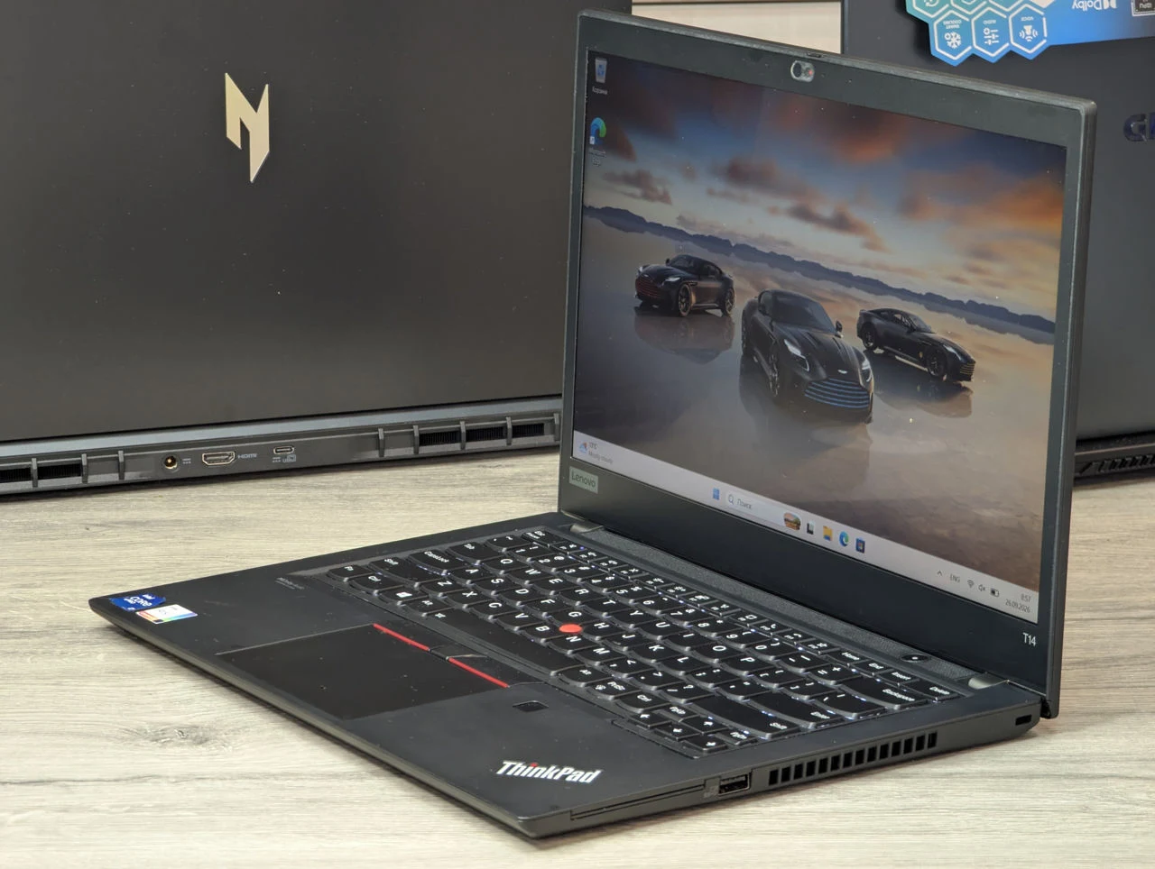 Lenovo ThinkPad T14 Gen 2 | Touchscreen | Intel Core i7-1185G7 | 16GB RAM | 256GB | 4G Module | 14.0″ FHD IPS — miniatură 3