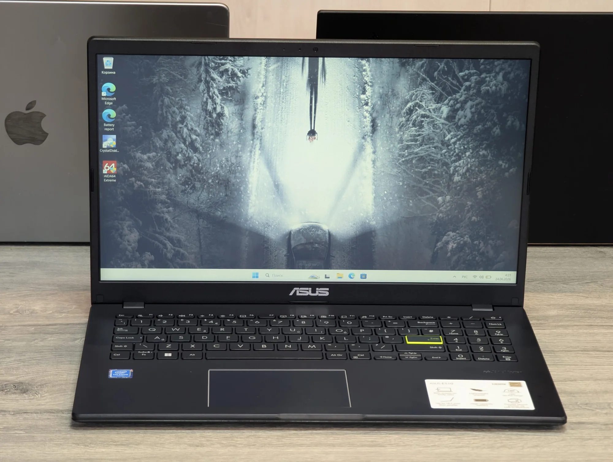 Nou! ASUS Vivobook 15 | Intel Celeron N4020 | 4GB | 128GB | Intel UHD Graphics | 15.6″ Full HD — miniatură 3