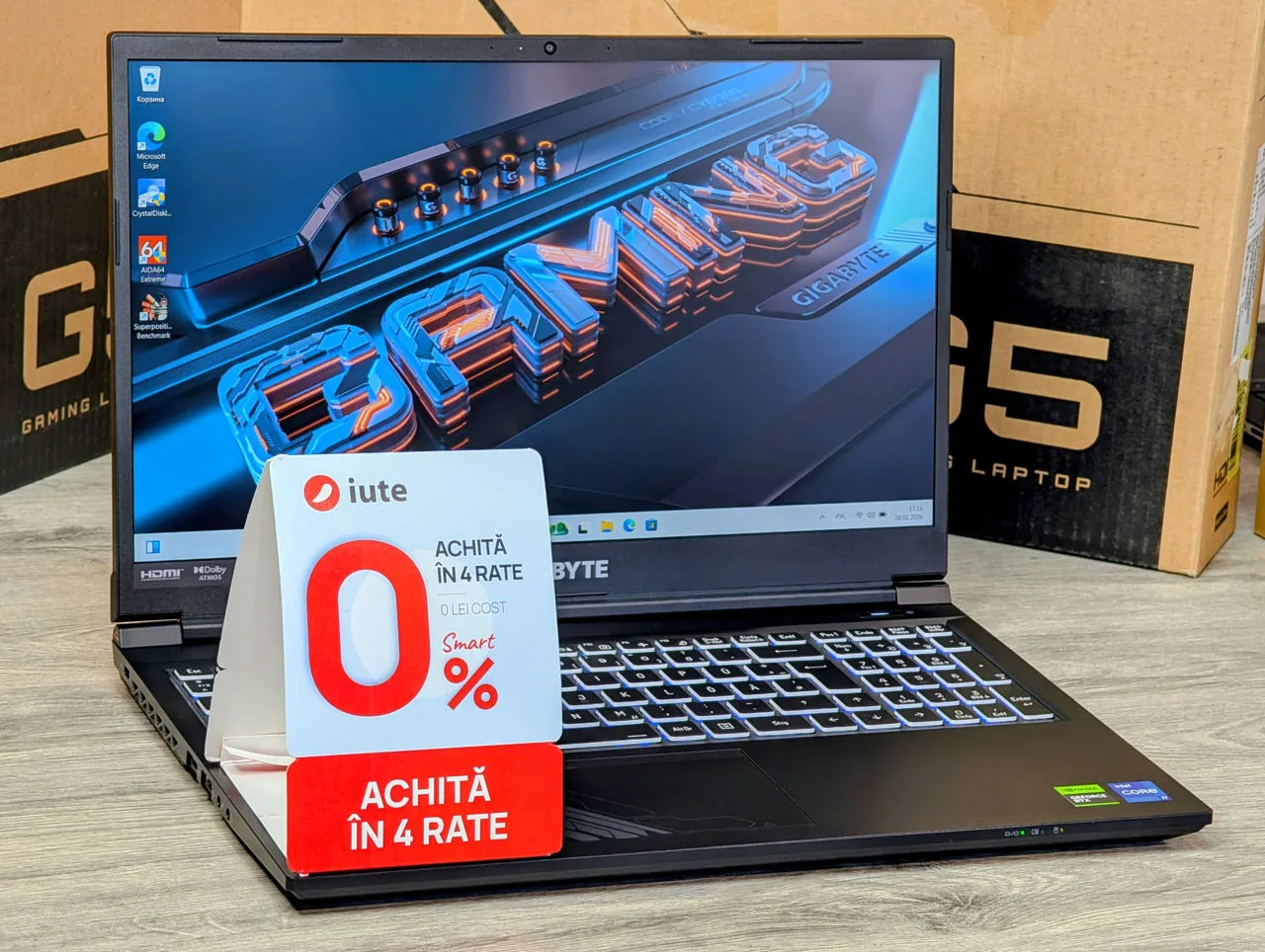 Gigabyte G5 | i7 13620H | 16GB | 512GB | RTX 4050 | 15.6″ 144Hz — miniatură 3