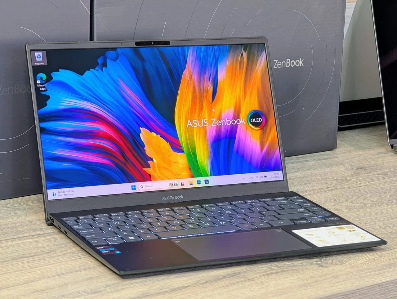 Новый ! Asus ZenBook UX325E | i7 1165G7 | 8GB | 512GB | Intel Iris | 13.3″ IPS — миниатюра 3