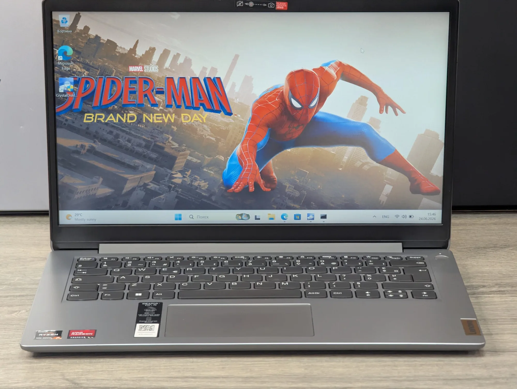 Ca nou! Lenovo IdeaPad | AMD Ryzen 3 7320U | 8GB DDR5 | 256GB SSD | AMD Radeon 610M | 14.0″ Full HD — miniatură 3