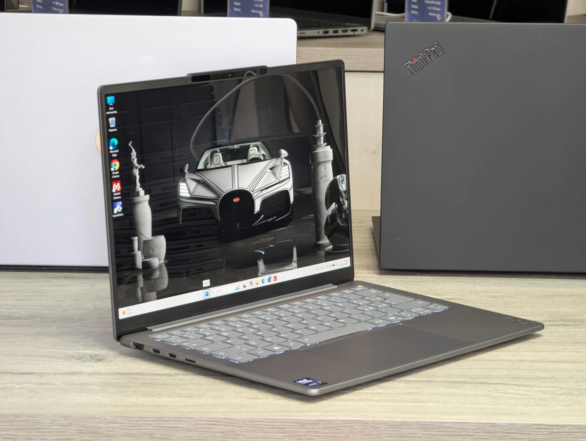 Nou! Lenovo Yoga Slim 7i Aura Edition | Ultra 7 258V | 32GB | 1TB | Intel Arc | 14 inch — miniatură 5